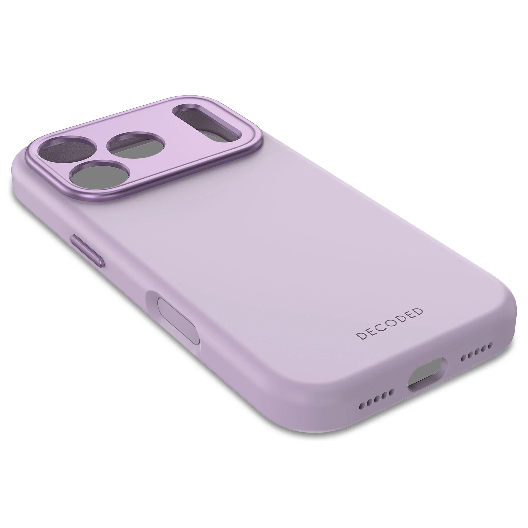 Decoded Antimicrobial Silicone Backcover voor iPhone 17 Pro - Lavendel - Image 6