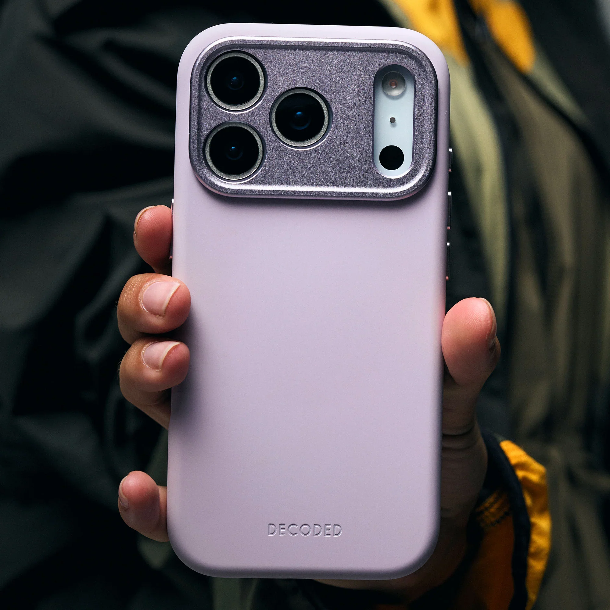 Decoded Antimicrobial Silicone Backcover voor iPhone 17 Pro - Lavendel - Image 8