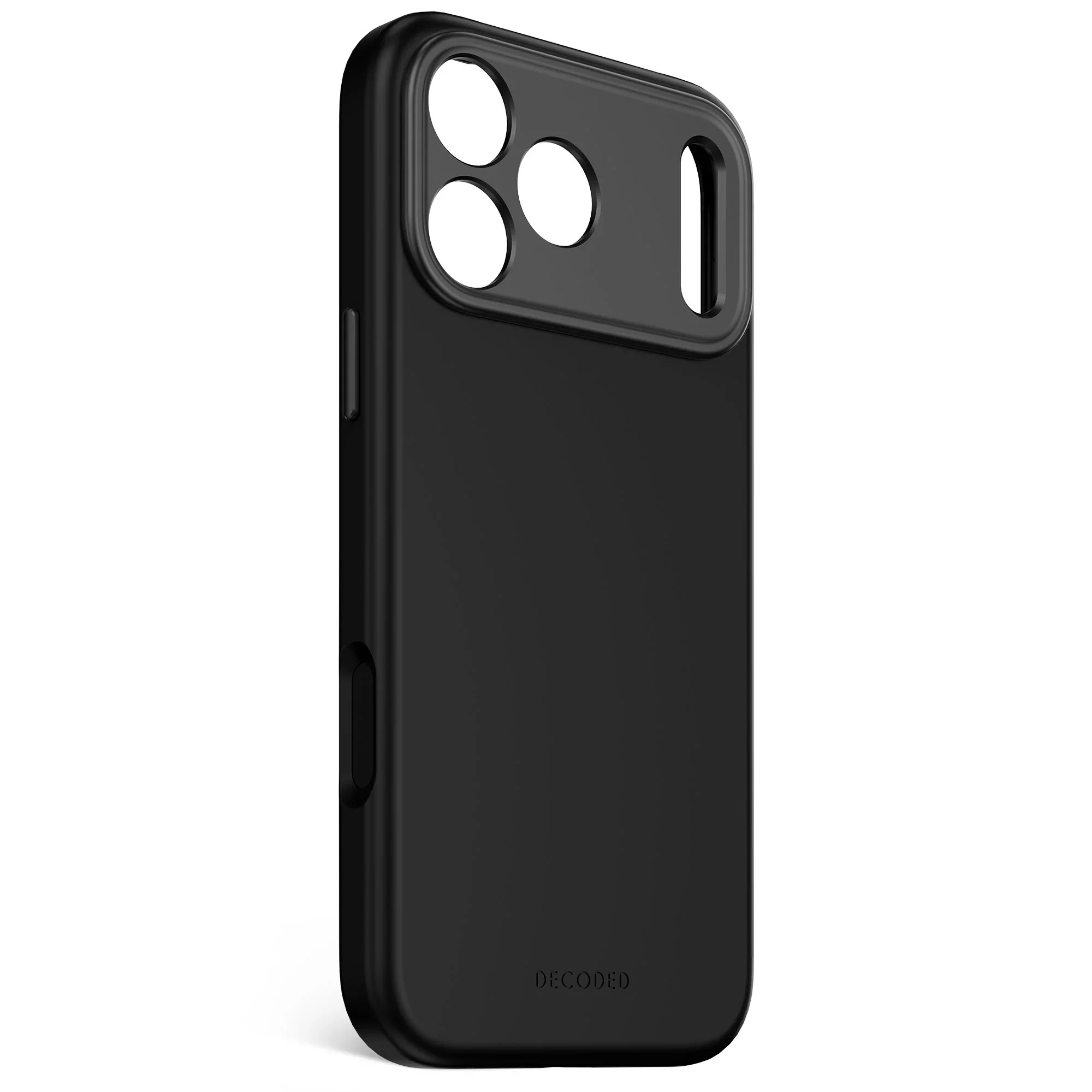 Decoded Antimicrobial Silicone Backcover voor iPhone 17 Pro Max - Phantom Zwart - Image 2