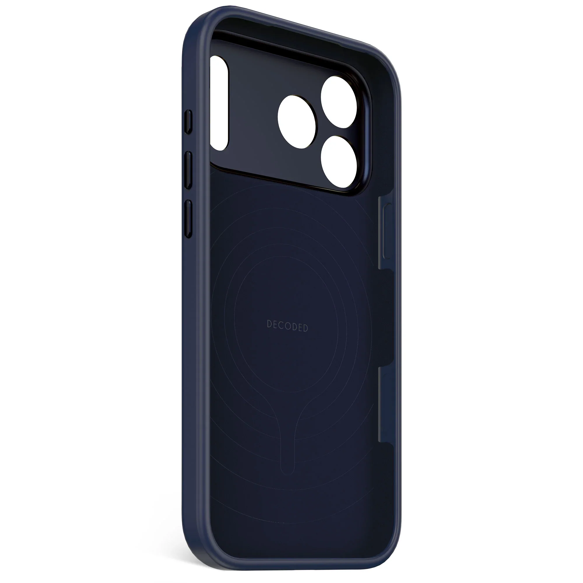 Decoded Antimicrobial Silicone Backcover voor iPhone 17 Pro Max - Marineblauw - Image 3