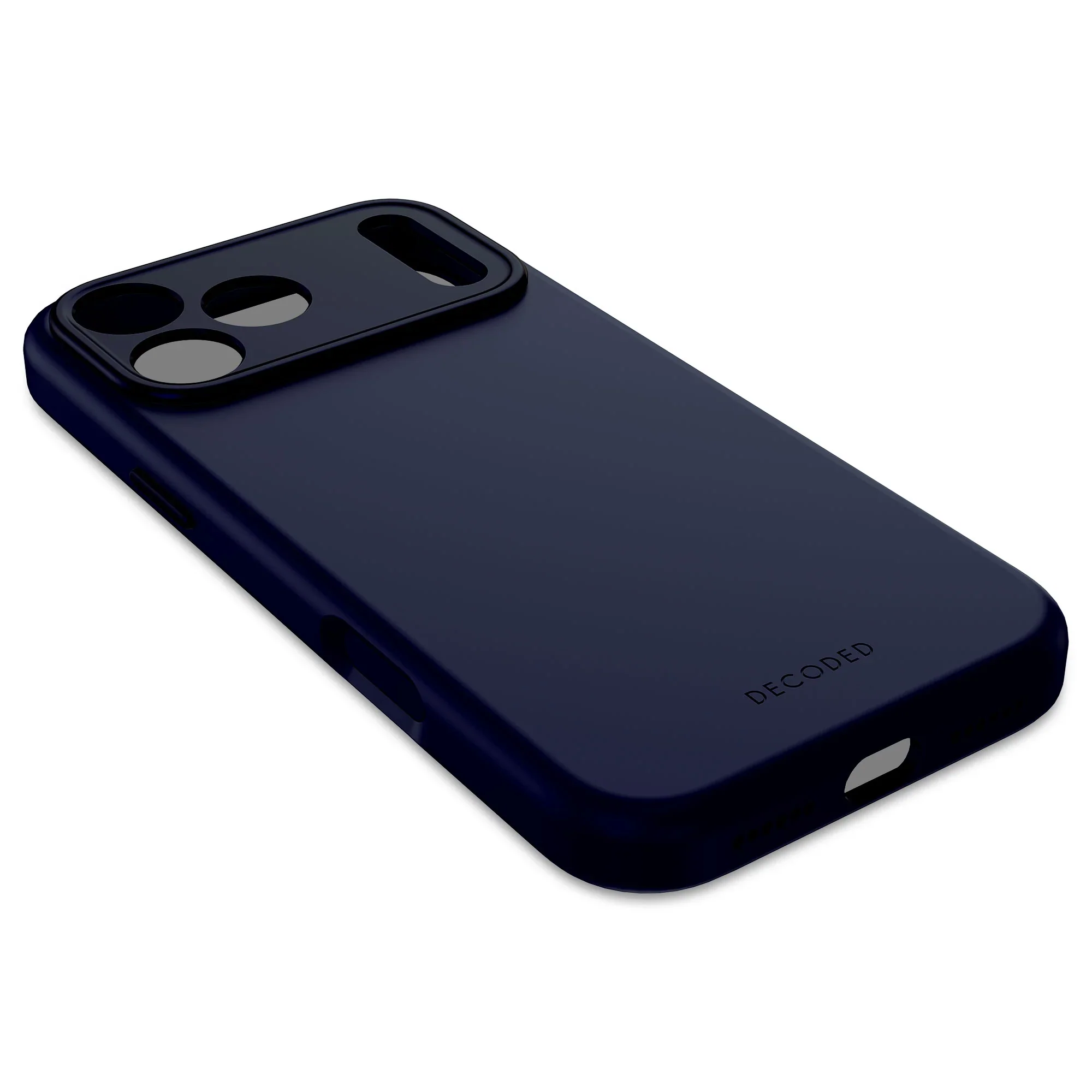 Decoded Antimicrobial Silicone Backcover voor iPhone 17 Pro Max - Marineblauw - Image 7