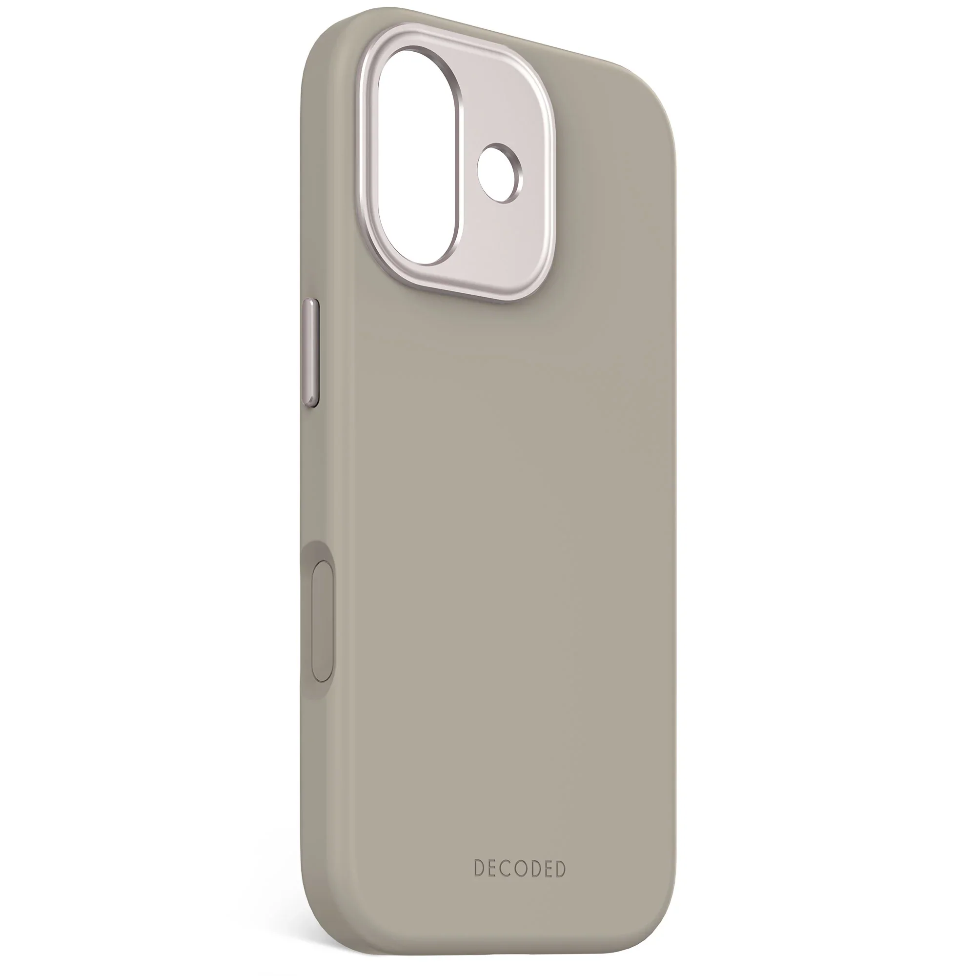 Decoded Antimicrobial Silicone Backcover voor iPhone 17 - Soft Taupe - Image 2