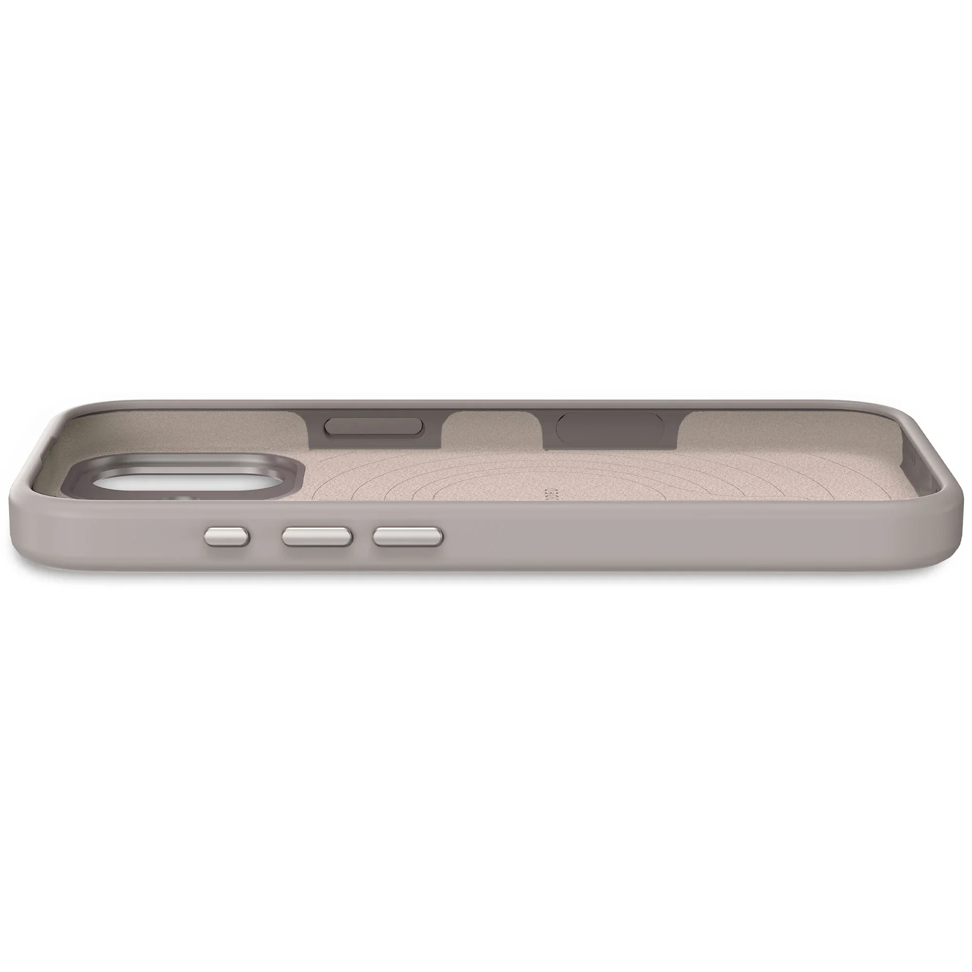 Decoded Antimicrobial Silicone Backcover voor iPhone 17 - Soft Taupe - Image 4