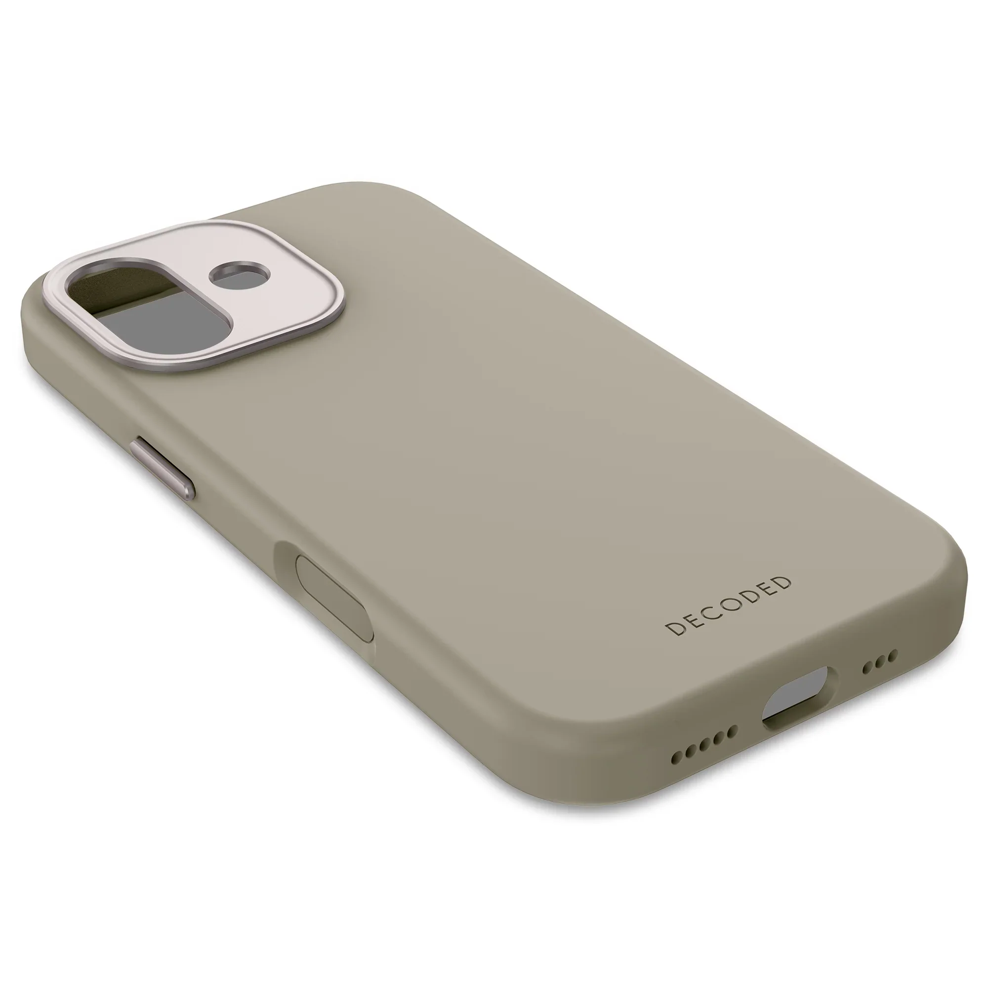 Decoded Antimicrobial Silicone Backcover voor iPhone 17 - Soft Taupe - Image 6