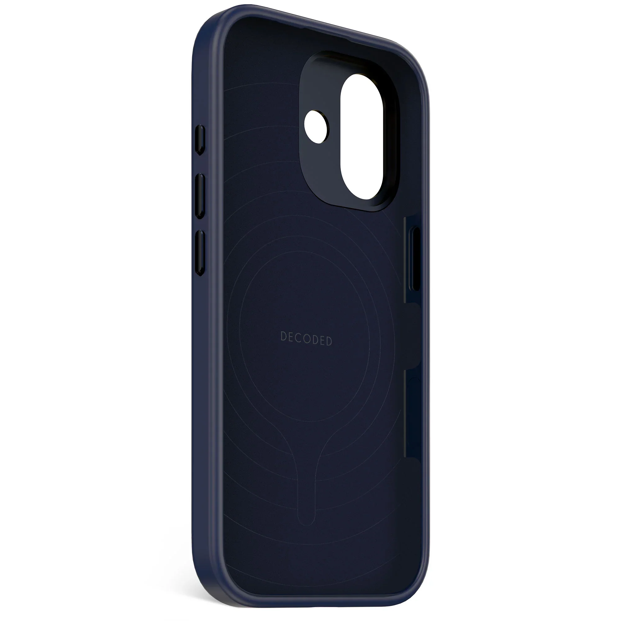 Decoded Antimicrobial Silicone Backcover voor iPhone 17 - Marineblauw - Image 3