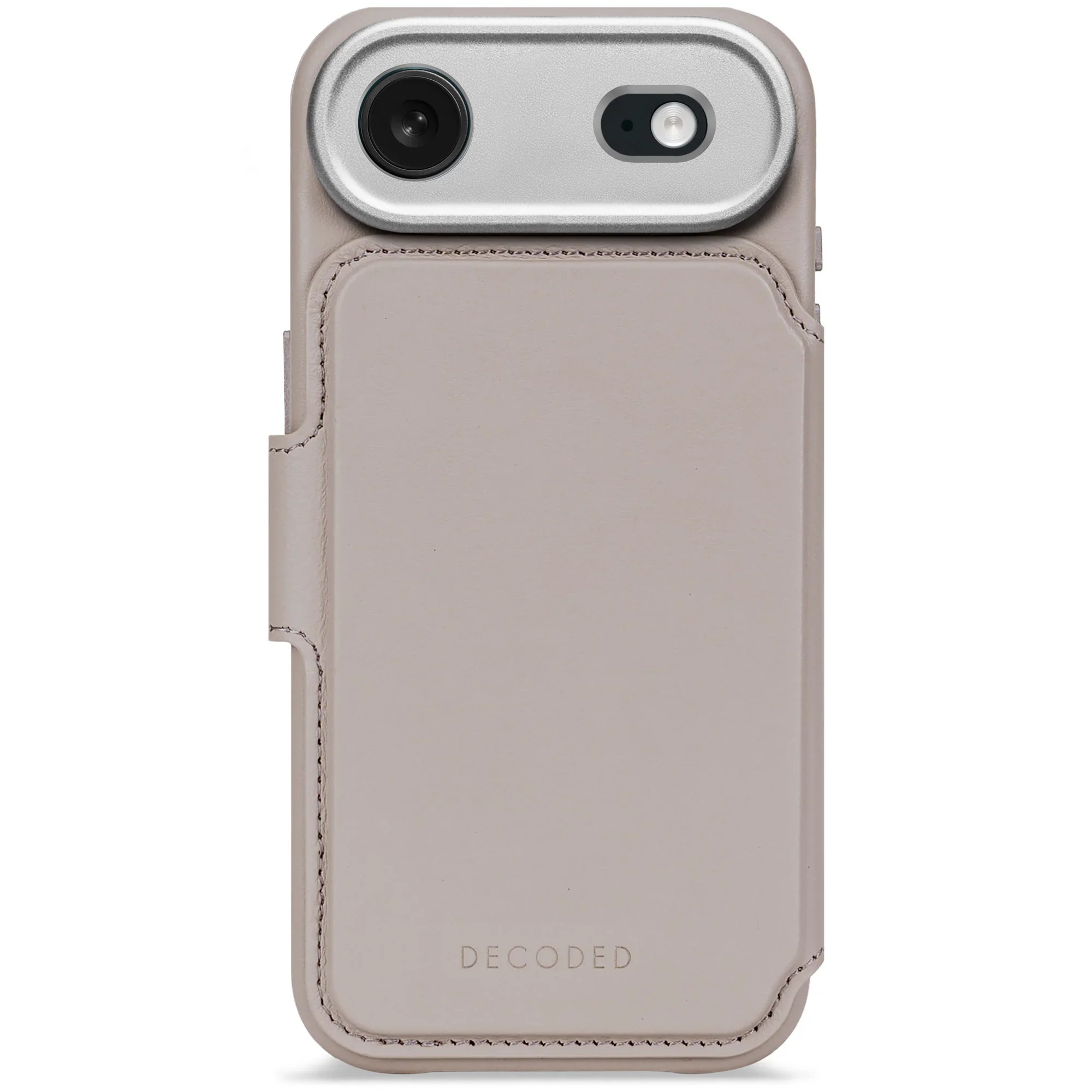 Decoded Detachable Wallet voor iPhone Air - Klei