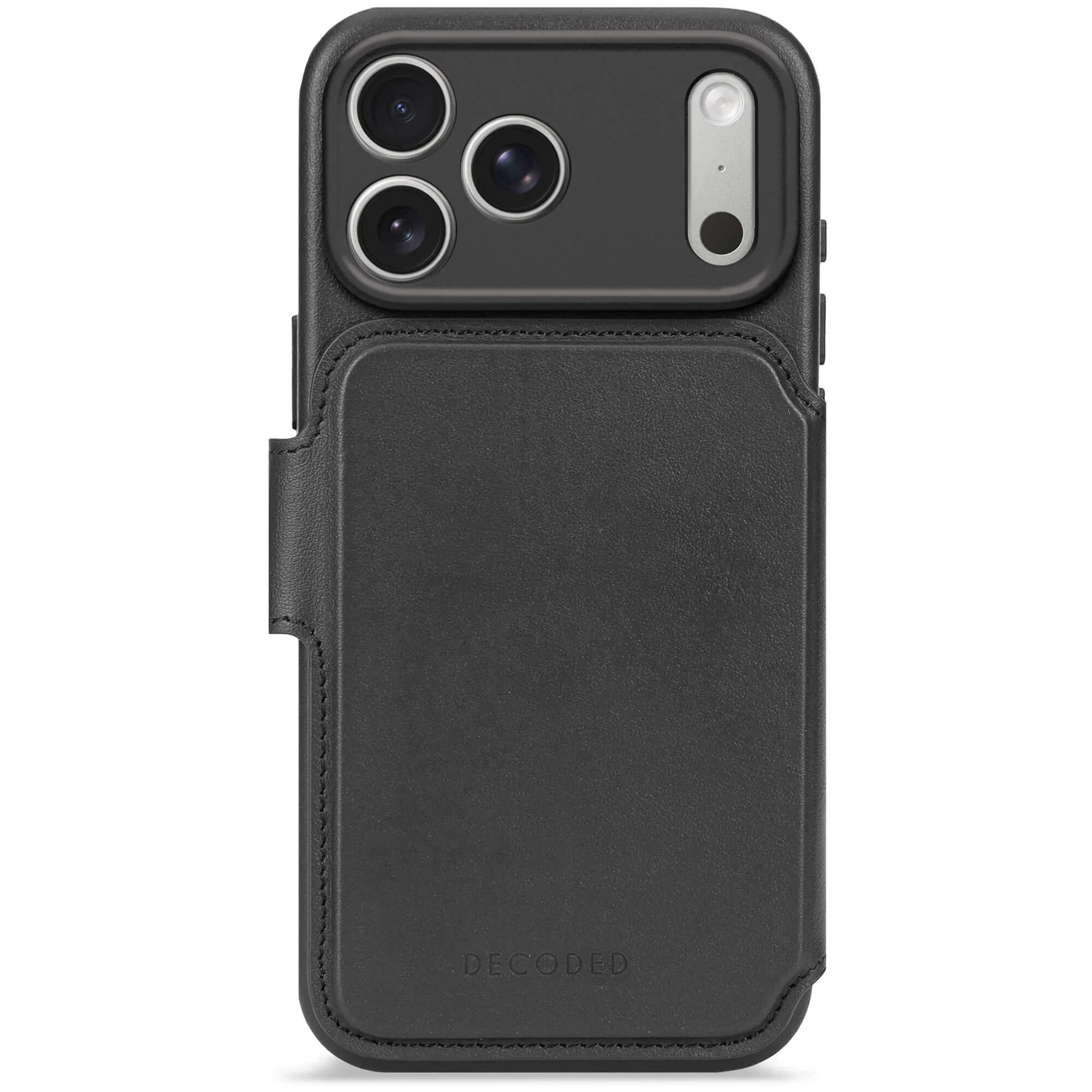 Decoded Detachable Wallet voor iPhone 17 Pro Max - Zwart