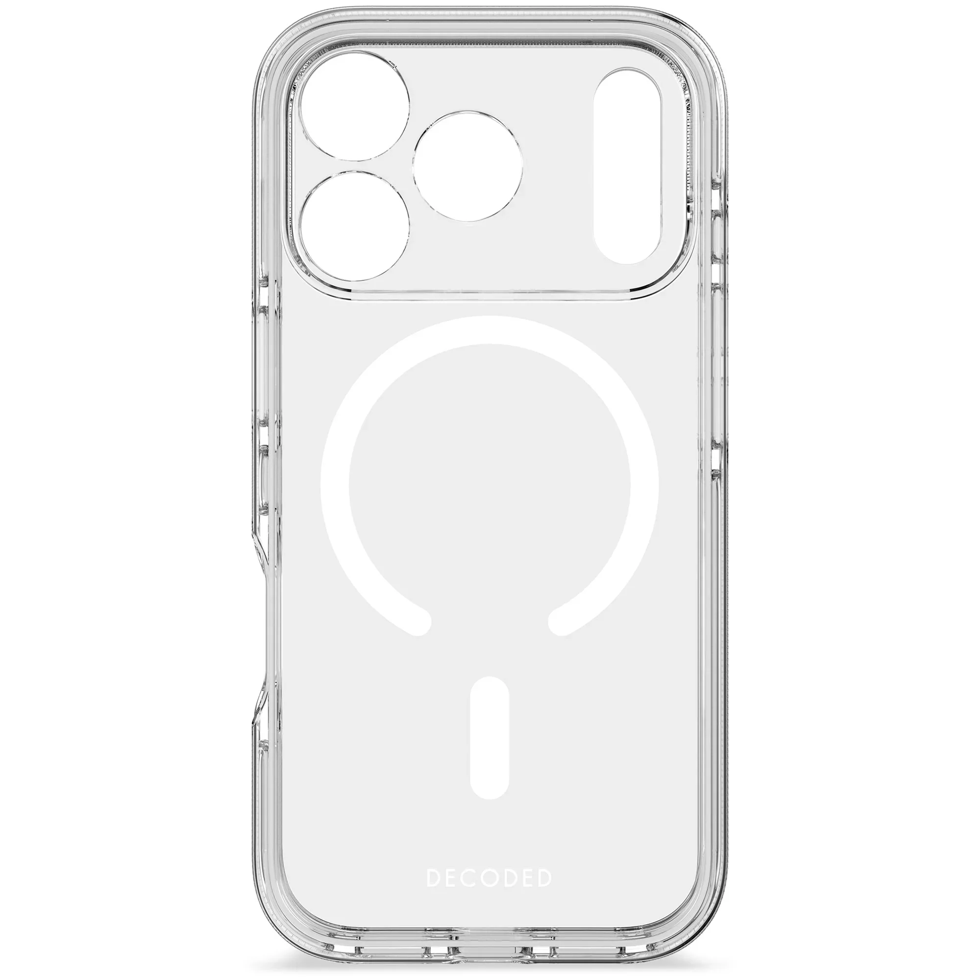 Decoded DropTec Transparent Backcover voor iPhone 17 Pro Max - Transparant