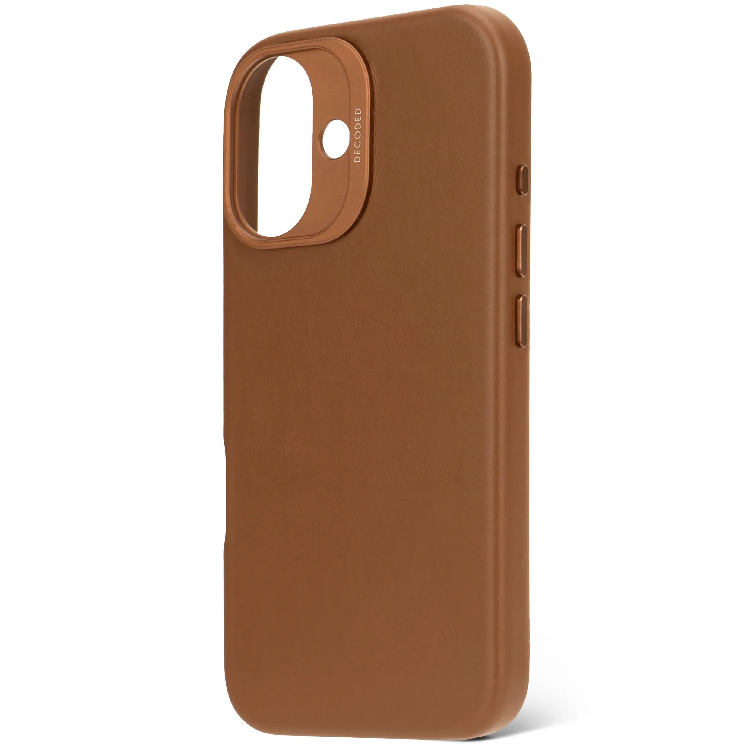 EOL Decoded Leren hoesje voor iPhone 16 - Bruin - Image 6