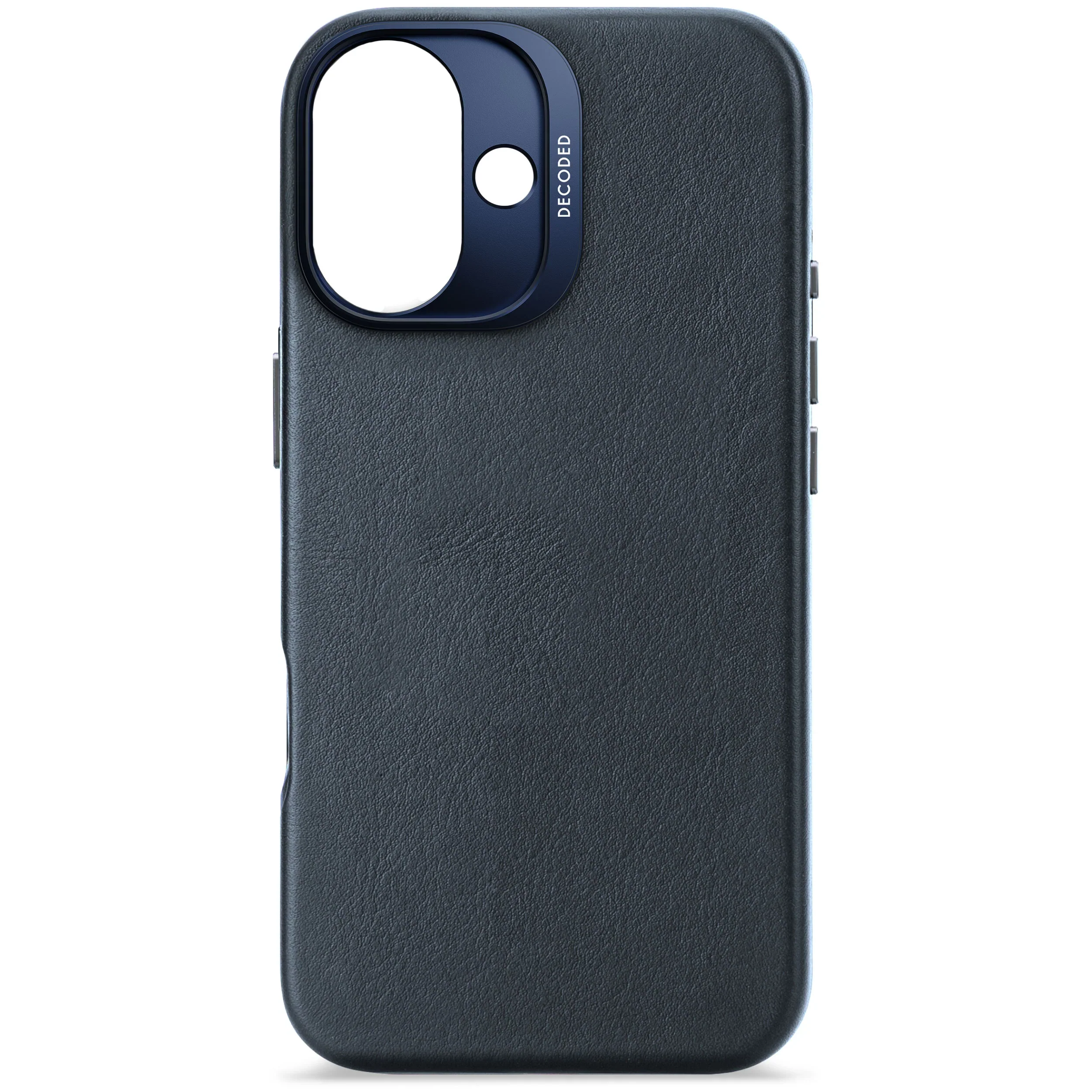 Decoded Leren hoesje voor iPhone 16 - Marineblauw - Image 3