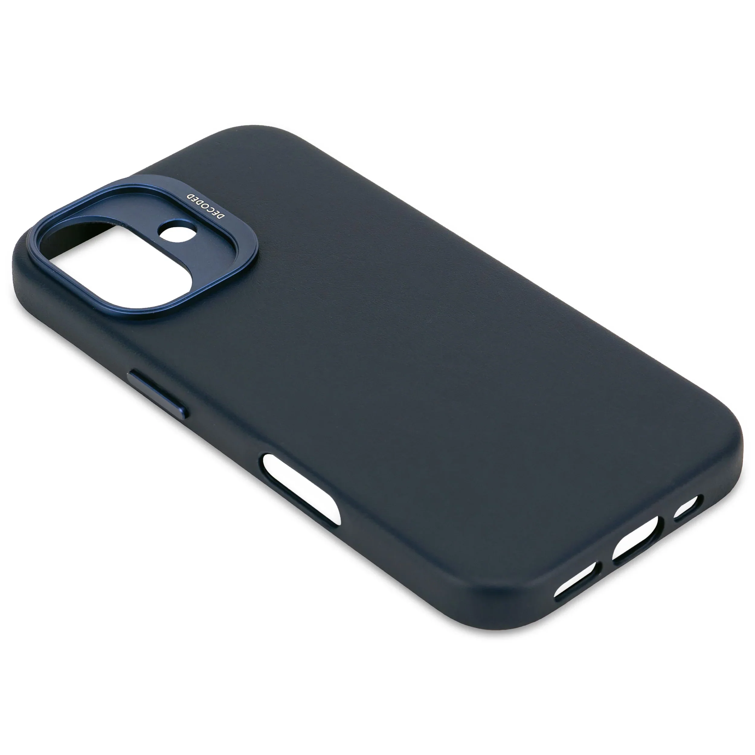Decoded Leren hoesje voor iPhone 16 - Marineblauw - Image 8