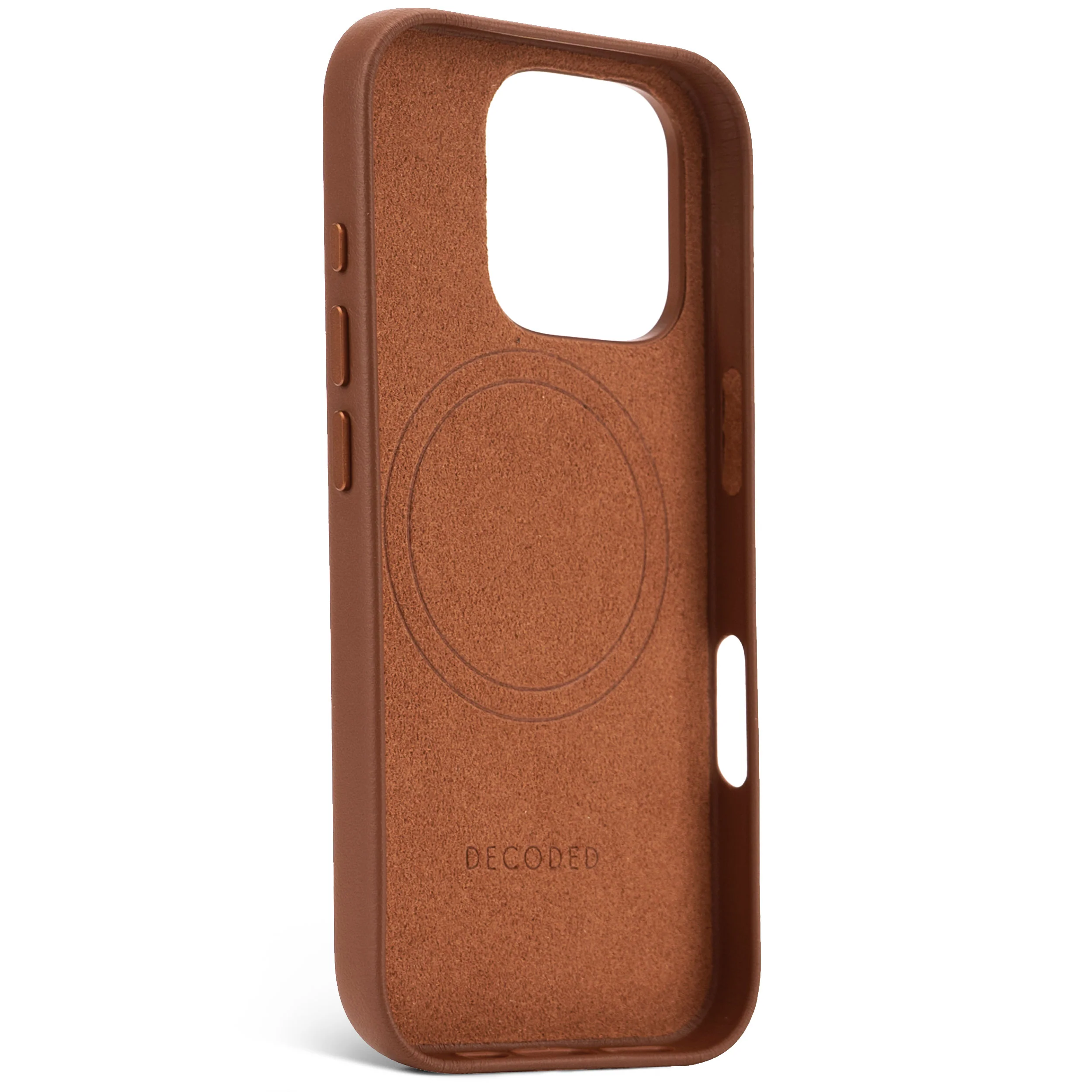 EOL Decoded Leren hoesje voor iPhone 16 Pro - Bruin - Image 4