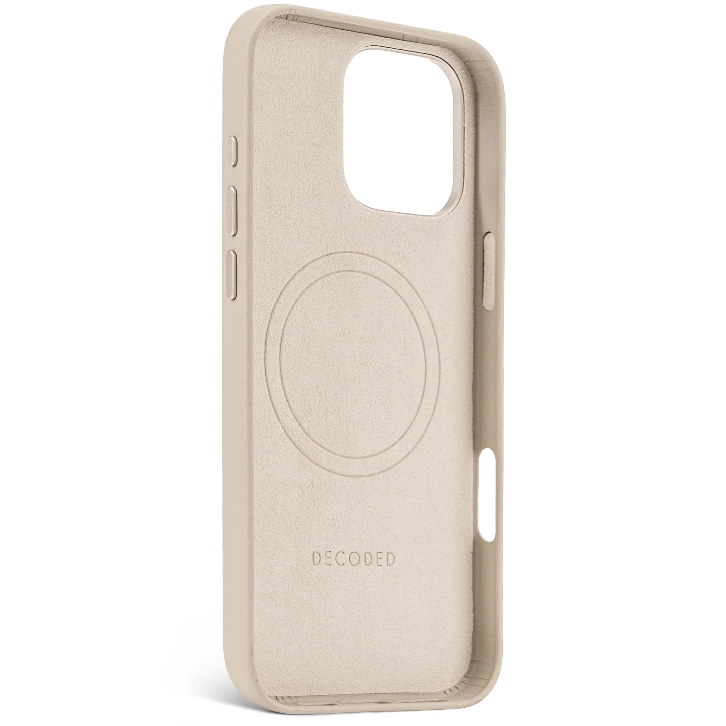 EOL Decoded Leren hoesje voor iPhone 16 Pro Max - Klei - Image 4