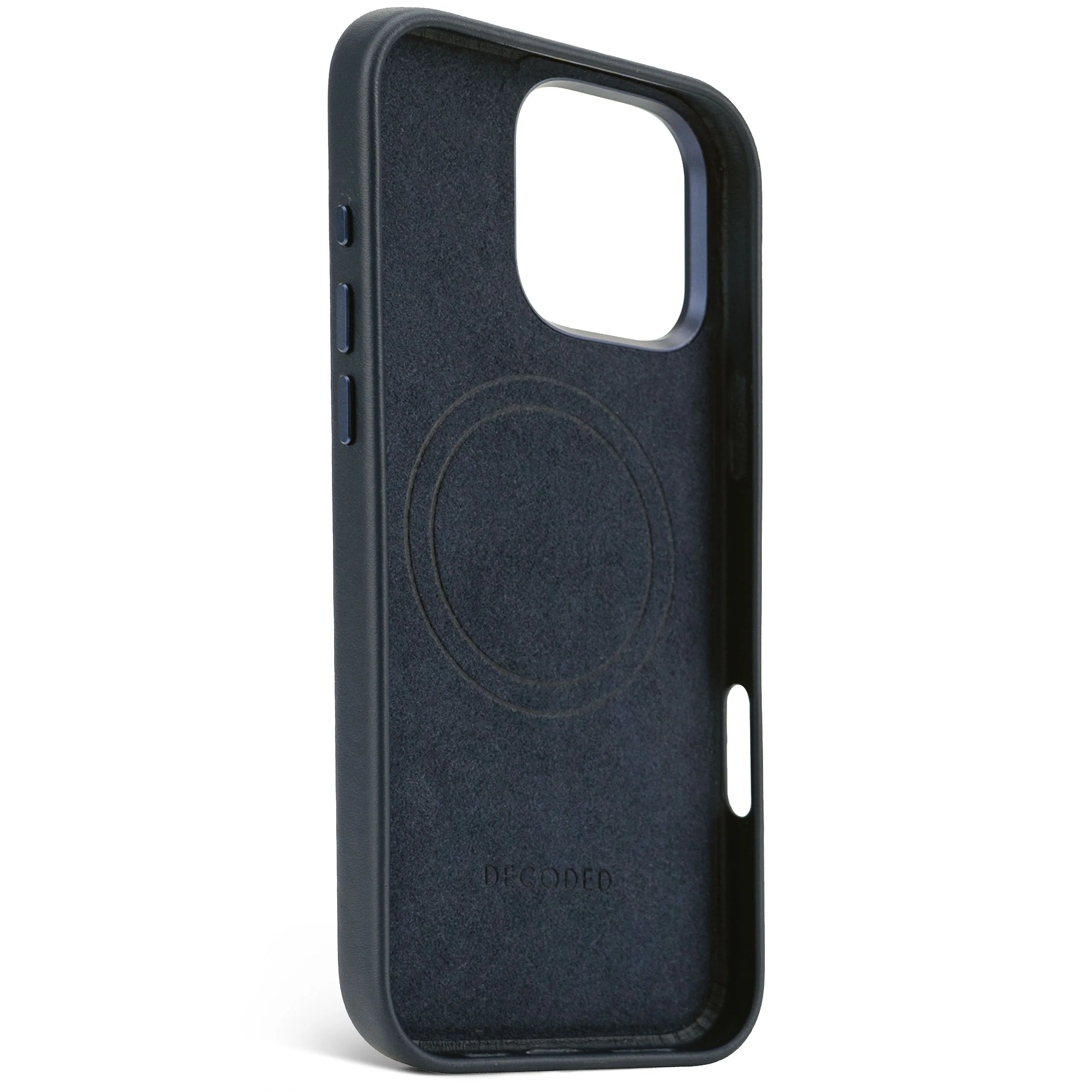 Decoded Leren hoesje voor iPhone 16 Pro Max - Marineblauw - Image 4