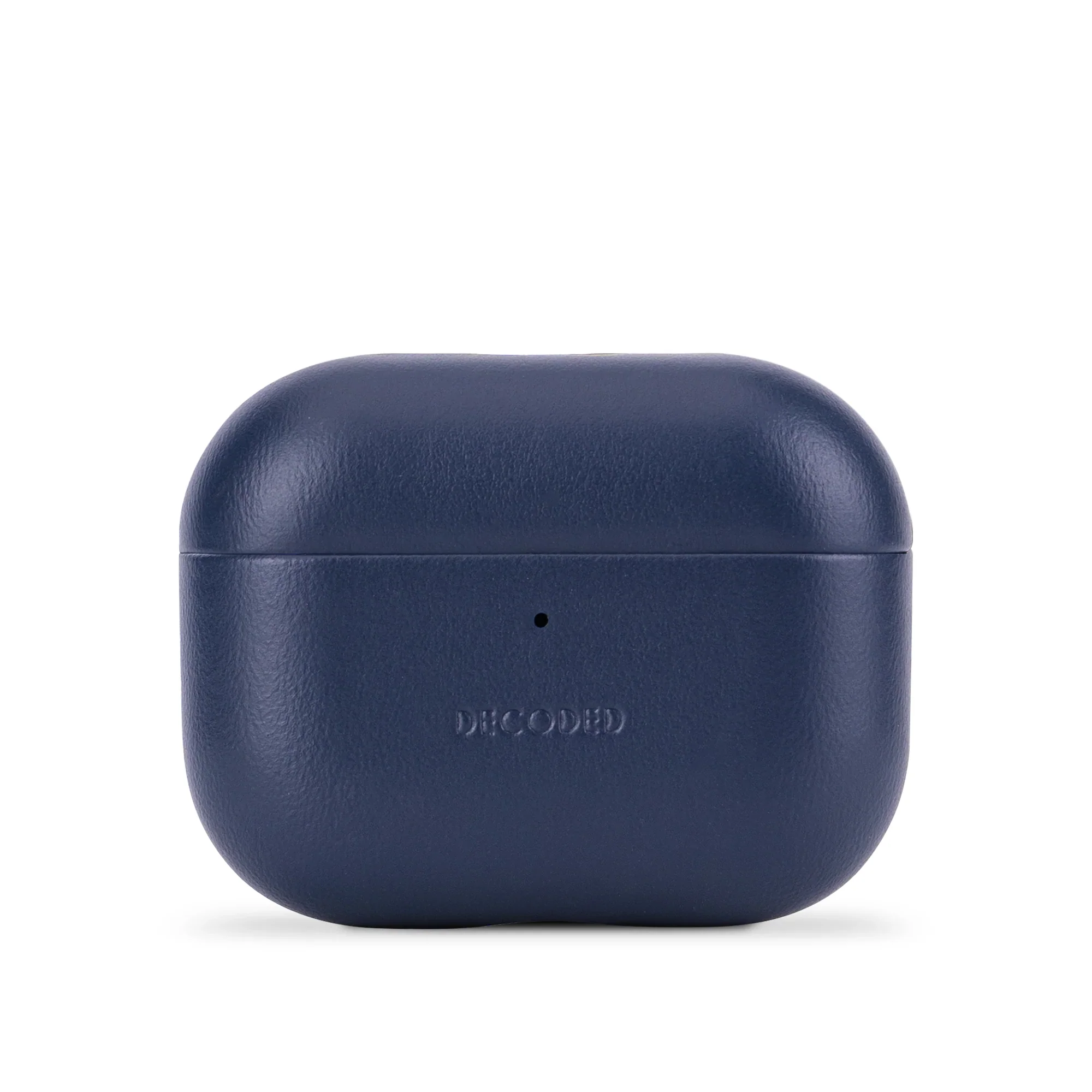 Decoded Leren case voor AirPods Pro (3e gen.) - Marineblauw