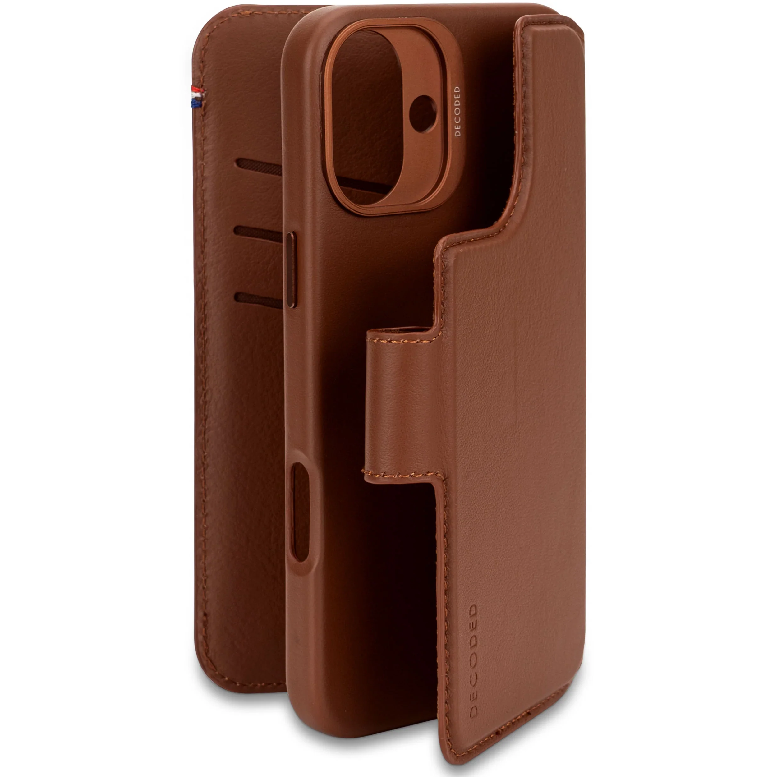 EOL Decoded Detachable Wallet voor iPhone 16 Plus - Bruin - Image 2