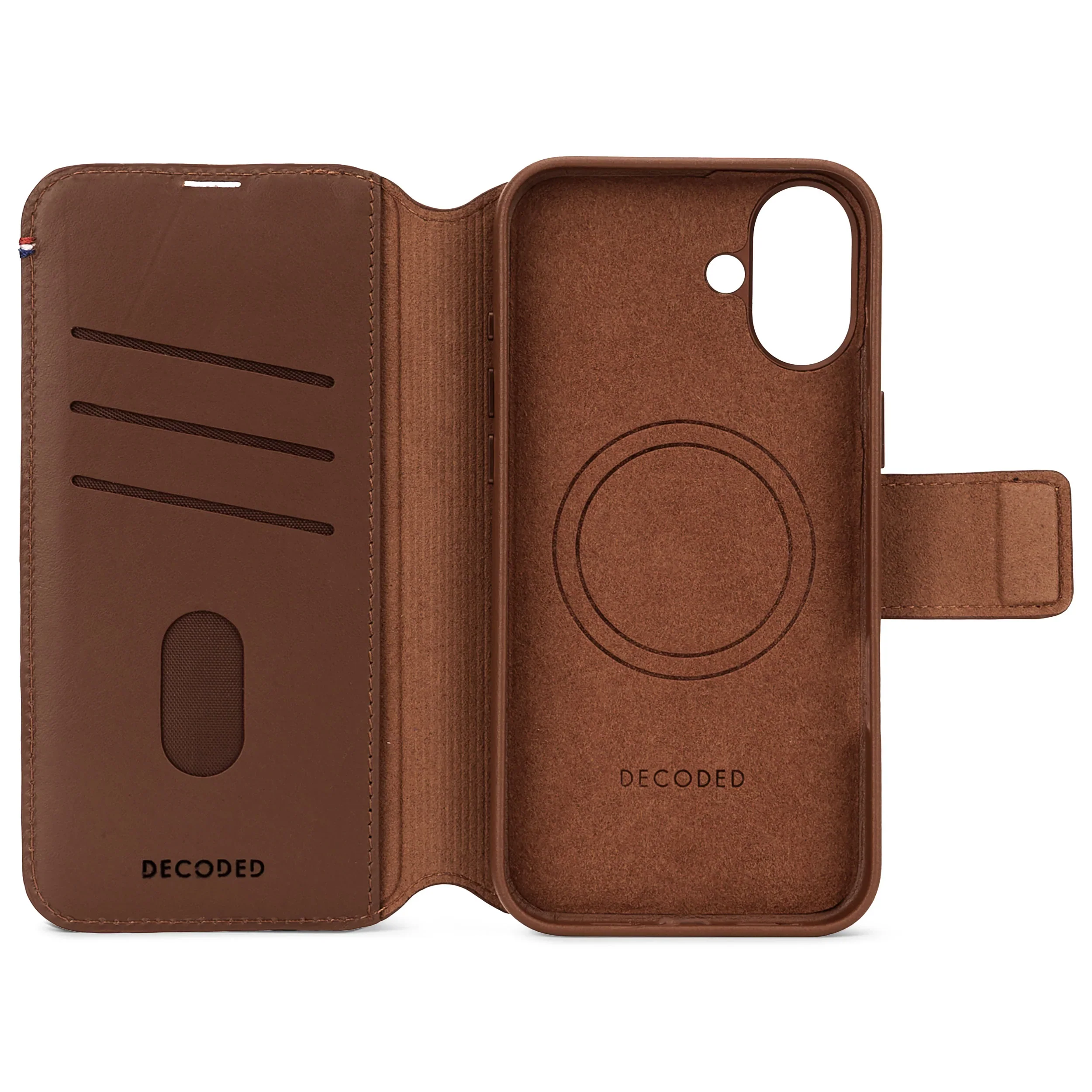 EOL Decoded Detachable Wallet voor iPhone 16 Plus - Bruin - Image 4
