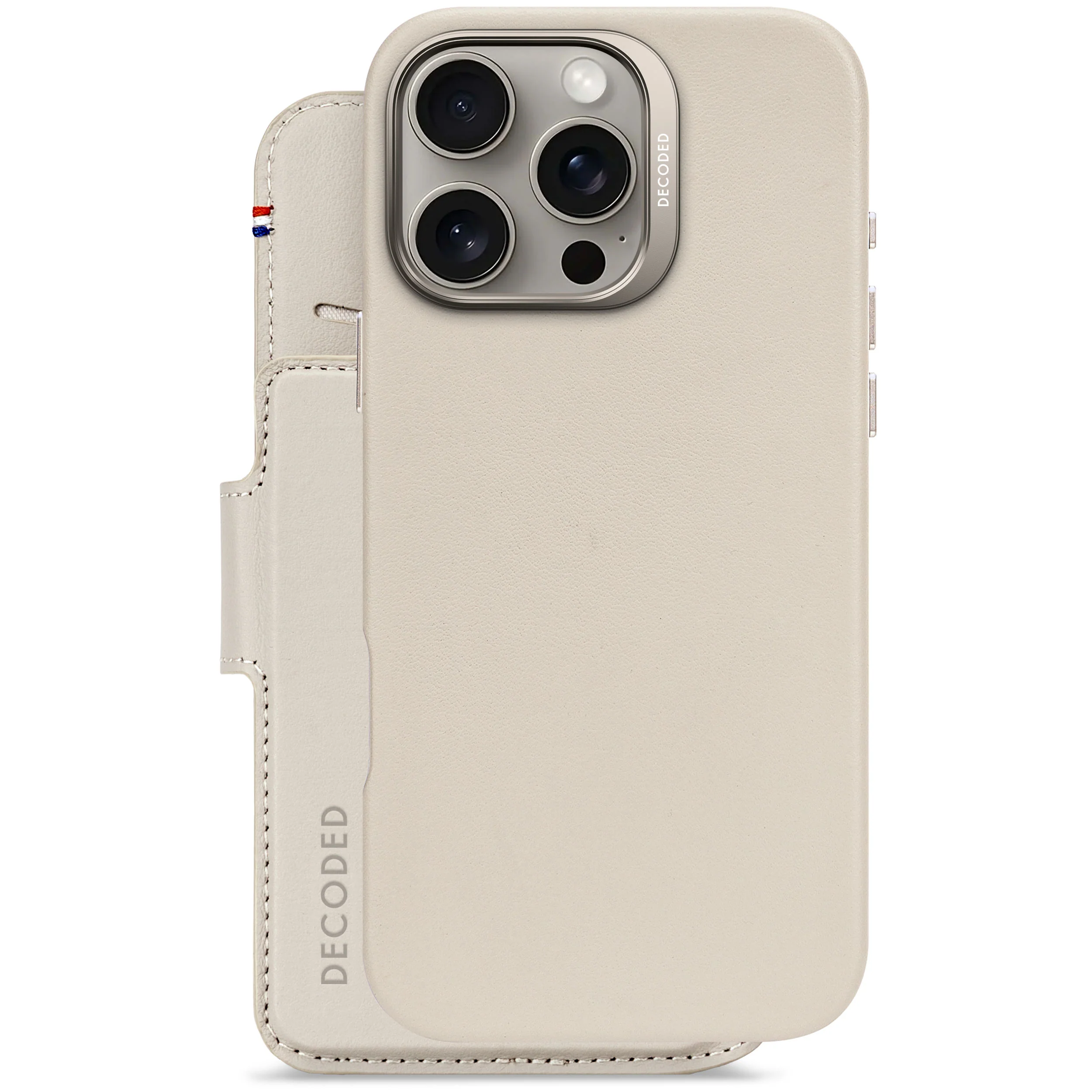 EOL Decoded Detachable Wallet voor iPhone 16 Pro Max - Klei