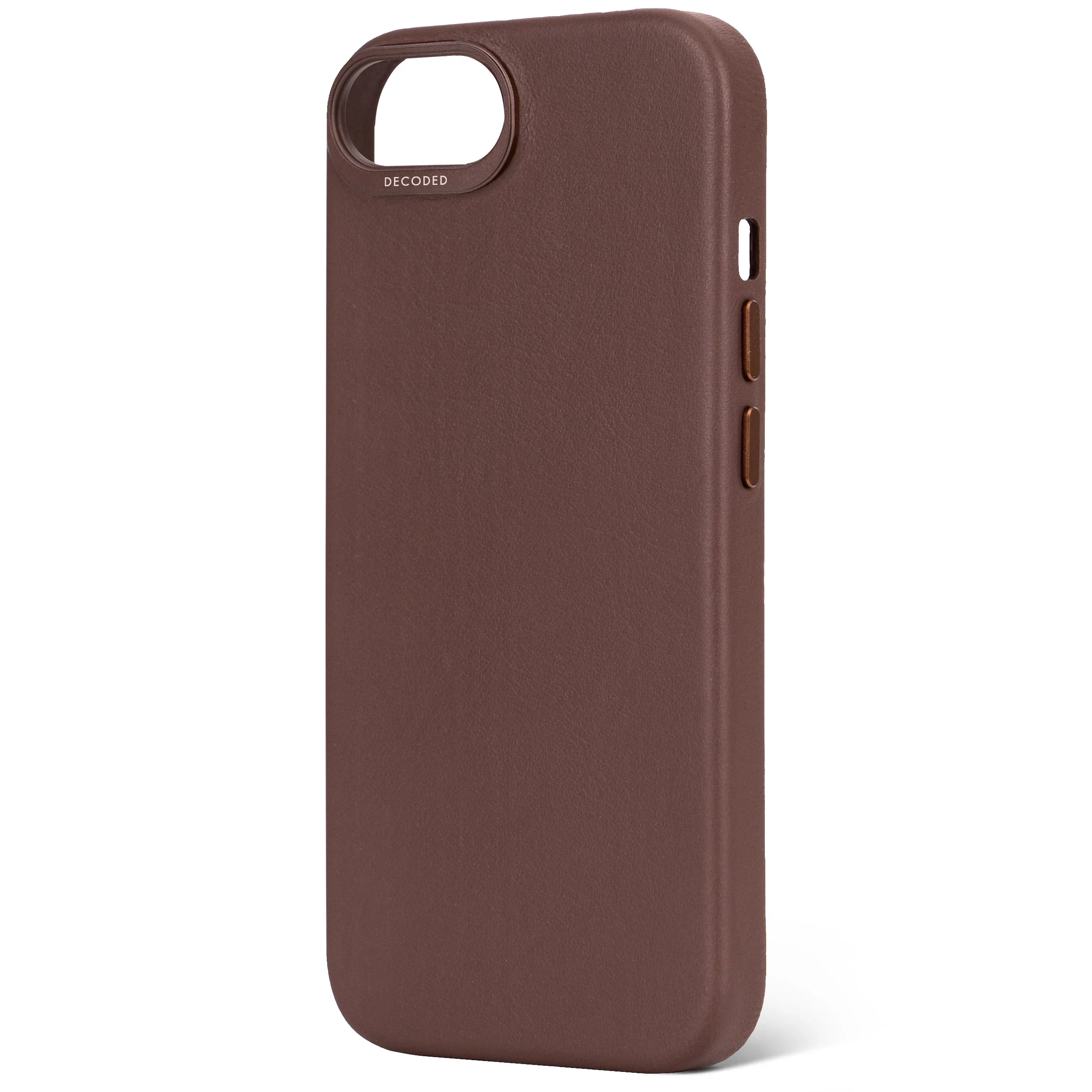EOL Decoded Leren hoesje voor iPhone 17e/16e - Chocolade bruin - Image 4