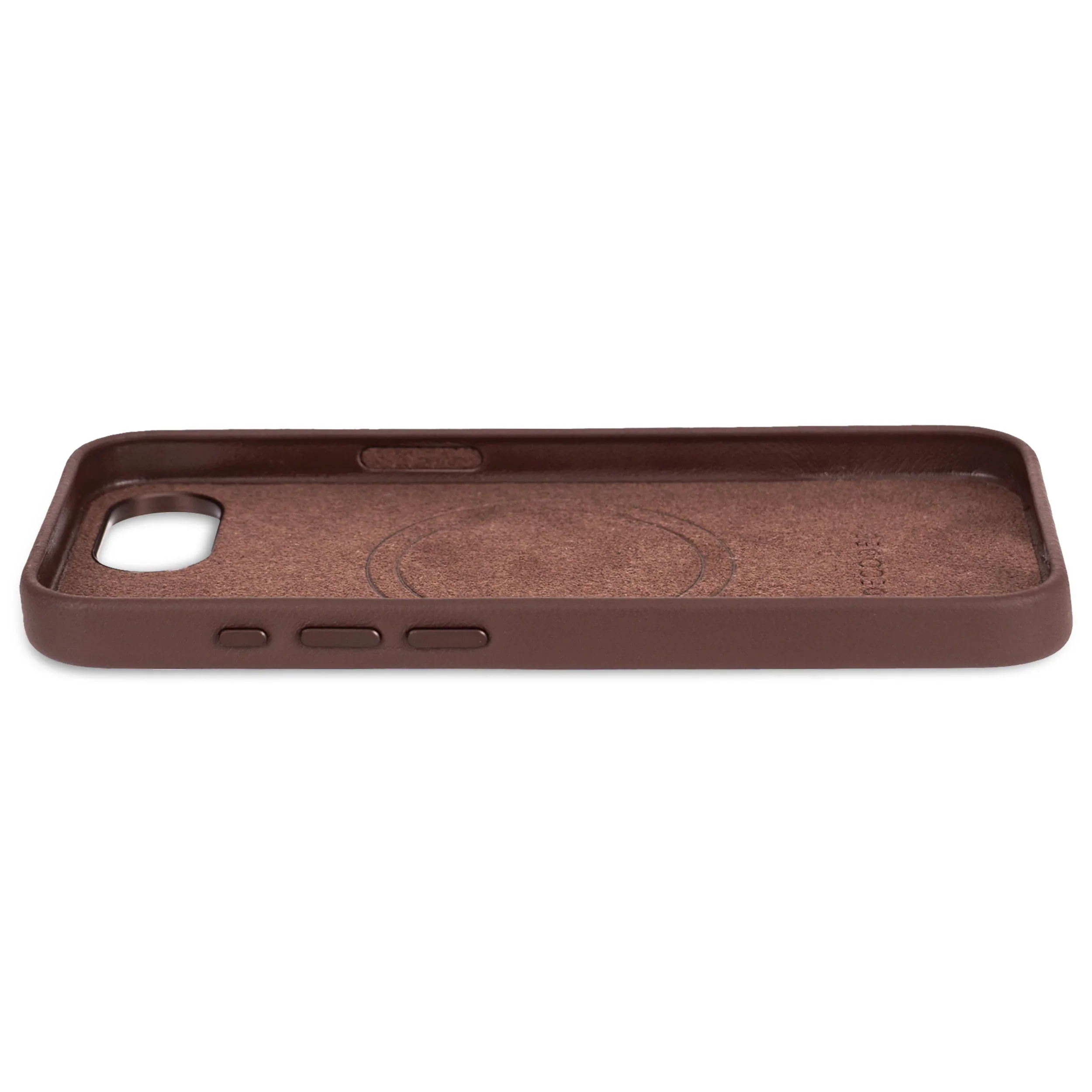 EOL Decoded Leren hoesje voor iPhone 17e/16e - Chocolade bruin - Image 7