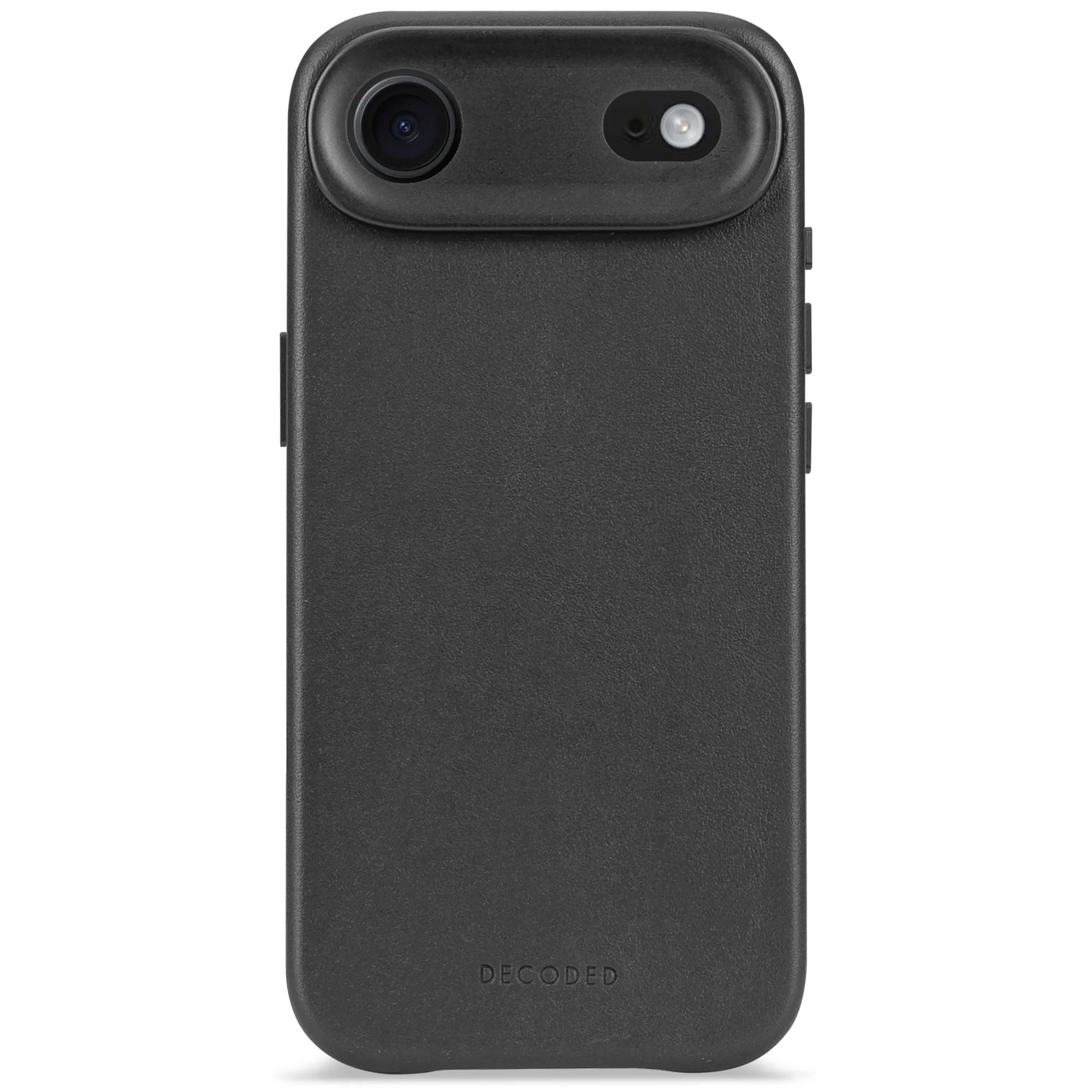 Decoded Leren hoesje voor iPhone Air - Zwart