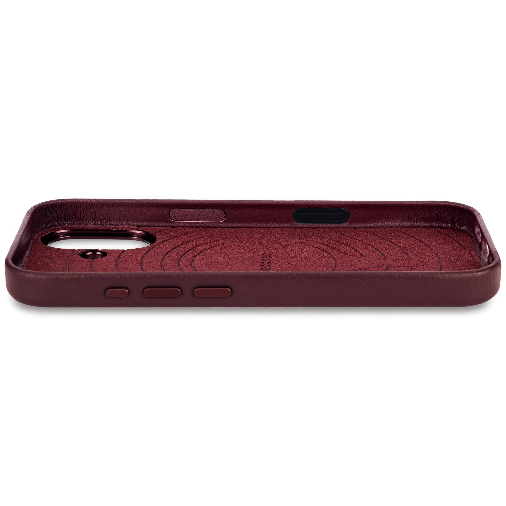 Decoded Leren hoesje voor iPhone 17 - Dark ruby - Image 4