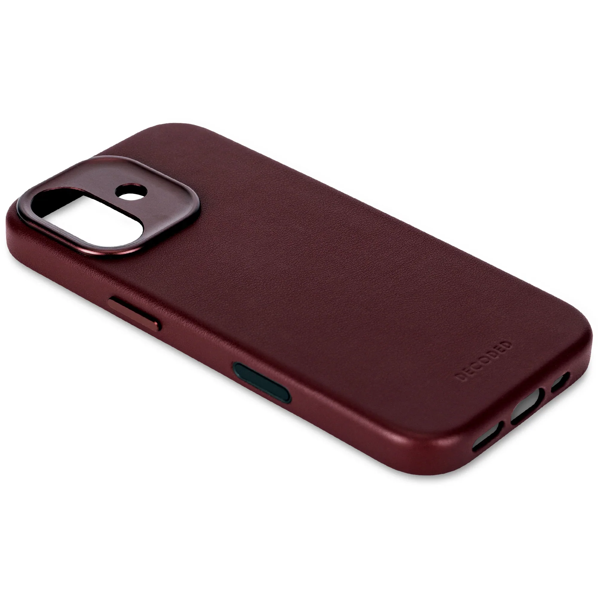 Decoded Leren hoesje voor iPhone 17 - Dark ruby - Image 6