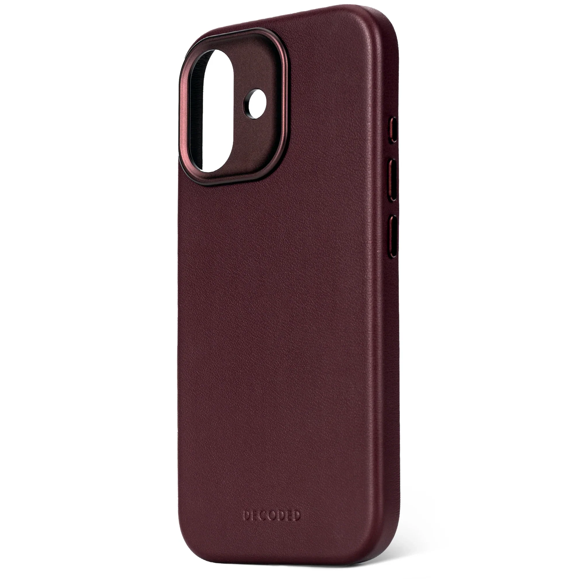 Decoded Leren hoesje voor iPhone 17 - Dark ruby - Image 7