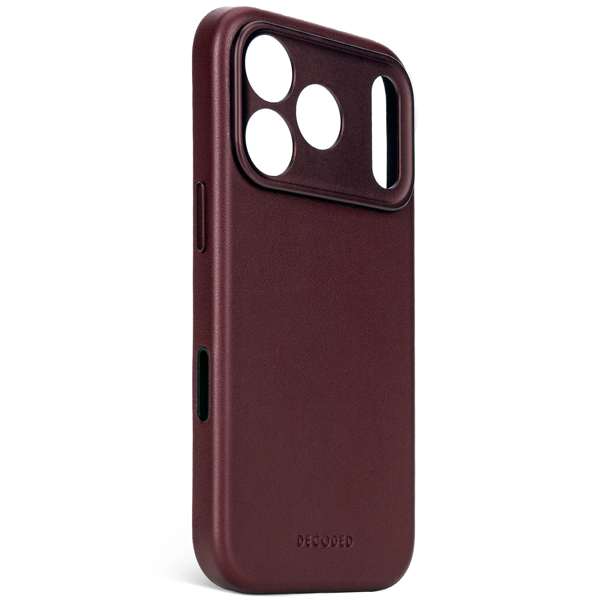 Decoded Leren hoesje voor iPhone 17 Pro Max - Dark ruby - Image 2