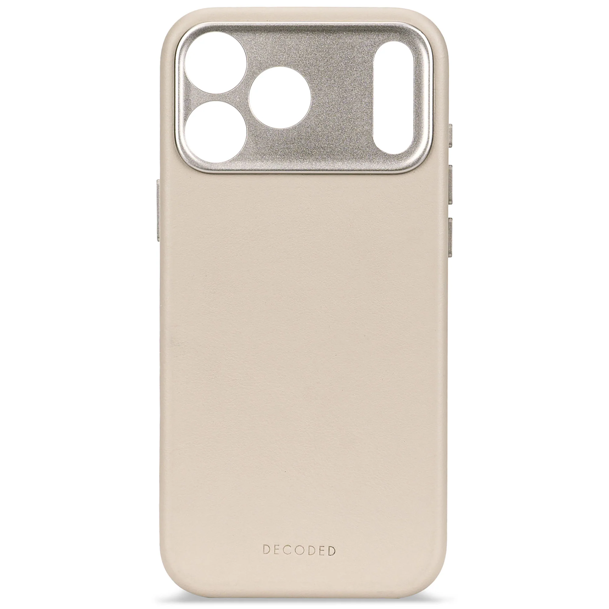 Decoded Leren hoesje voor iPhone 17 Pro - Klei - Image 2