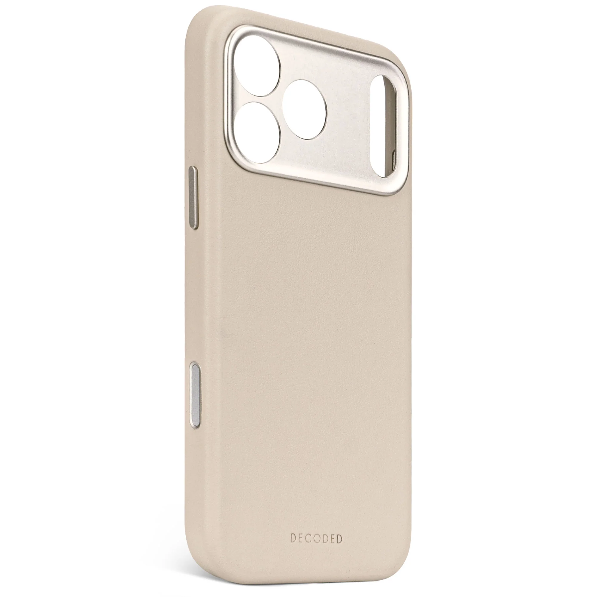 Decoded Leren hoesje voor iPhone 17 Pro - Klei - Image 3