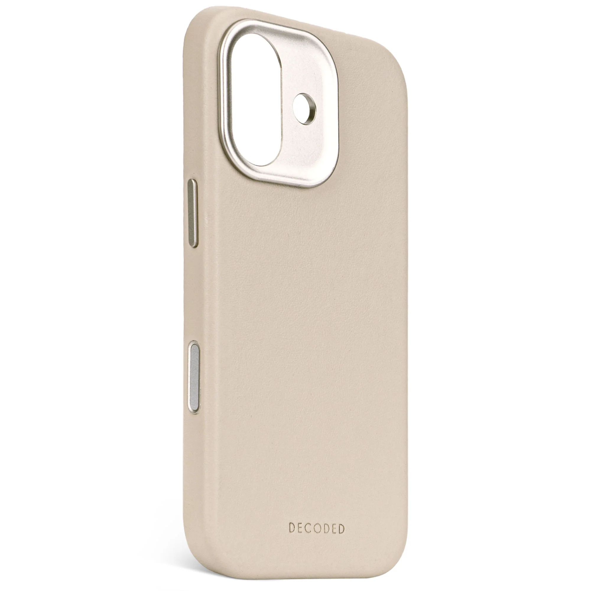 Decoded Leren hoesje voor iPhone 17 - Klei - Image 3