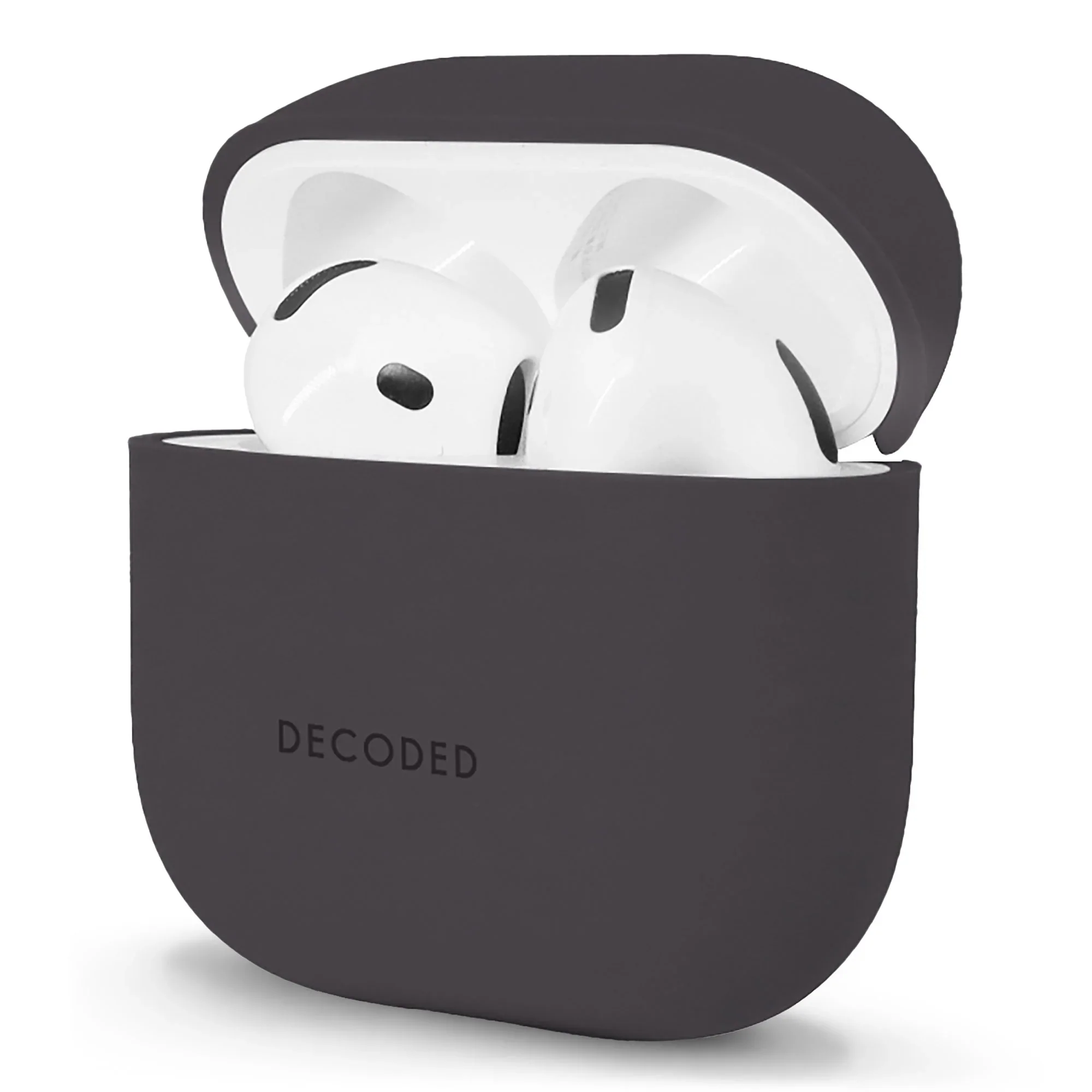 Decoded Silicone AirCase voor AirPods 4 - Zwart - Image 2