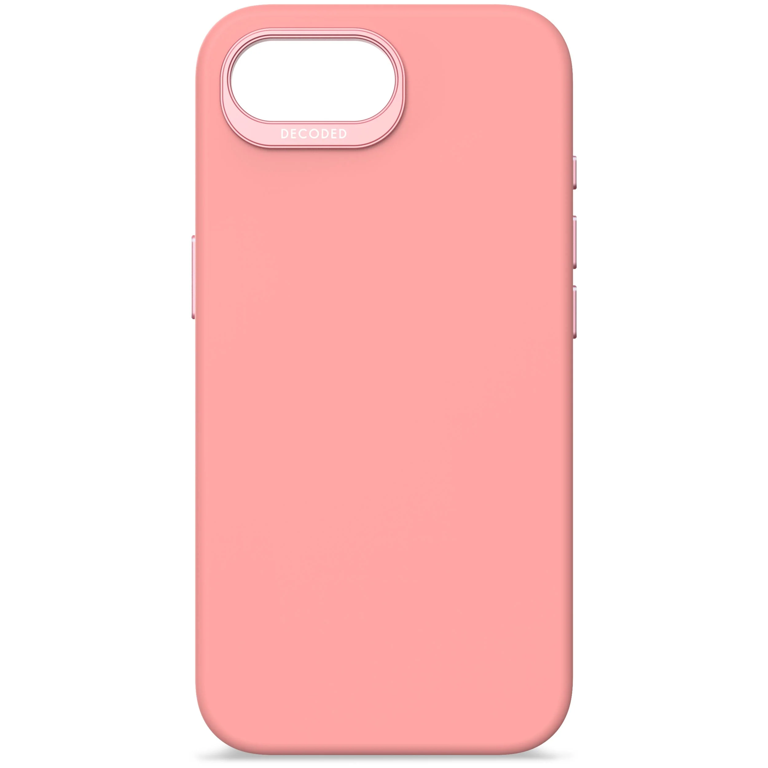 EOL Decoded Silicone Backcover voor iPhone 17e/16e - Bubble Gum