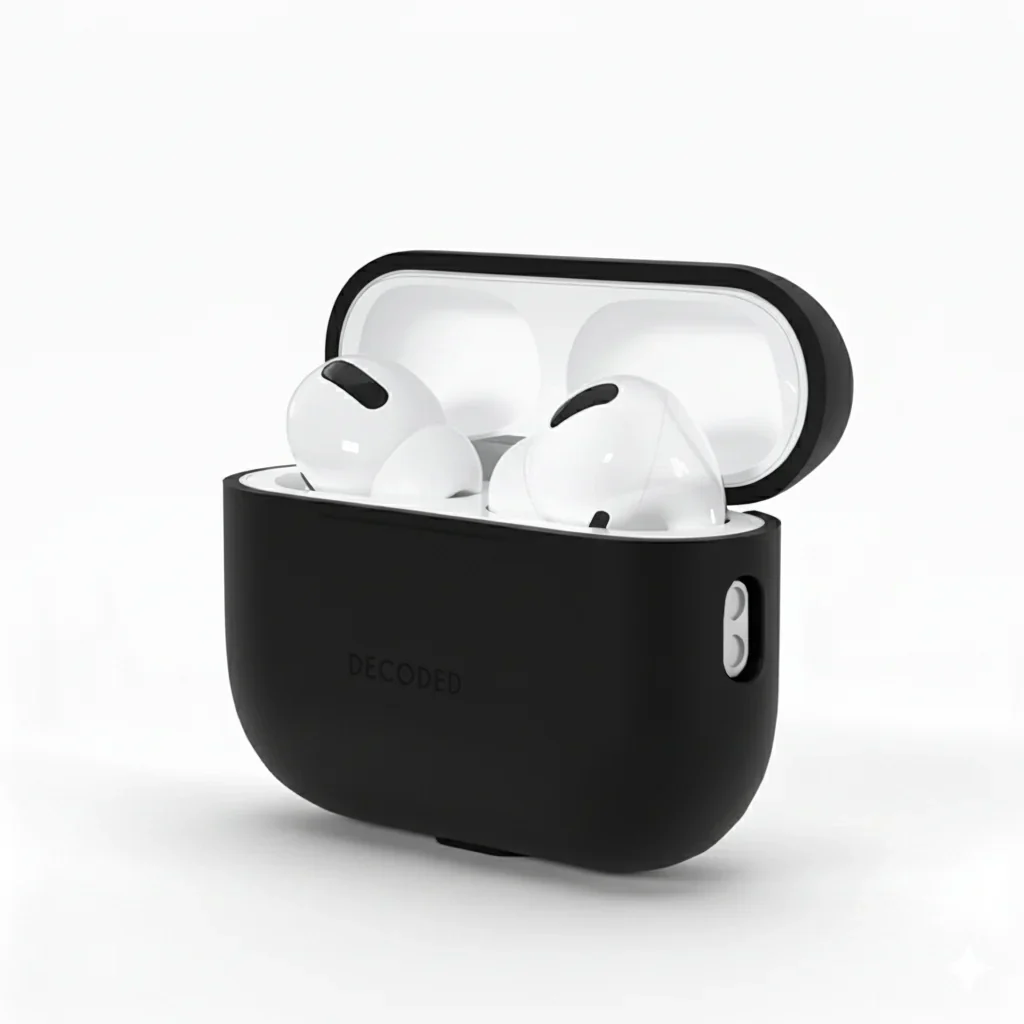 Decoded Silicone case voor AirPods Pro (3e gen.) - Zwart - Image 5