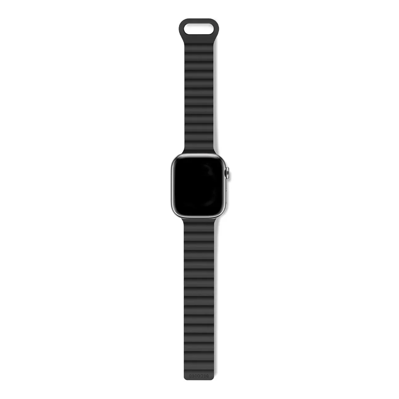 EOL Decoded Silicon magnet Traction Loop Strap - 38/40/41/42 mm - Zwart - Image 2