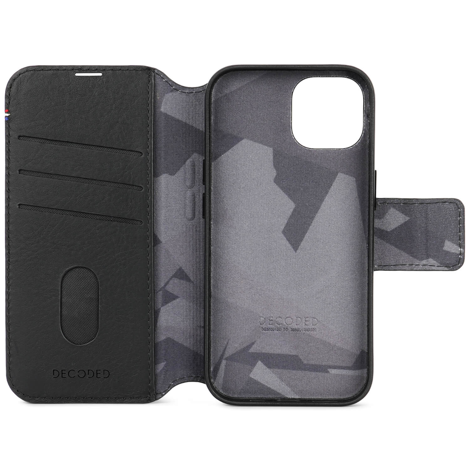 Decoded Detachable Wallet voor iPhone 15 - Zwart - Image 5