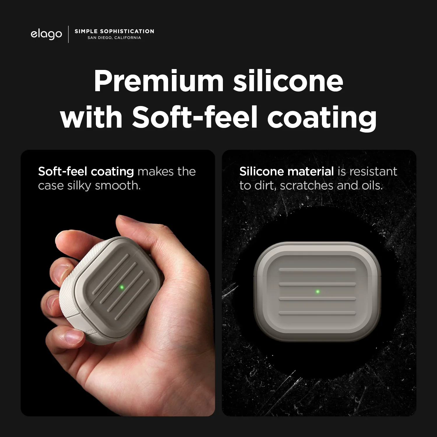EOL Elago Armor Hang Case voor Airpods Pro (2e gen.) - Zwart - Image 4