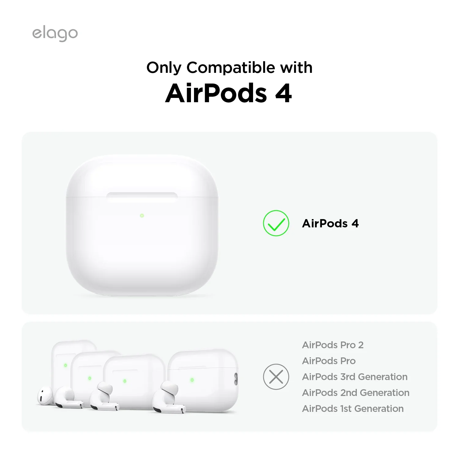 Elago Clear Hang Case voor AirPods 4 - Transparant - Image 2