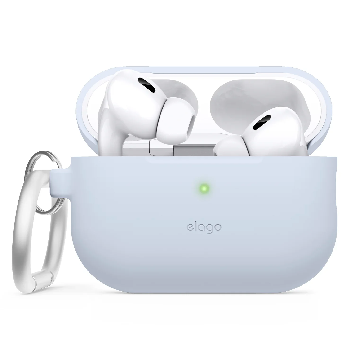 EOL Elago Silicone Hang Case voor AirPods Pro (2e gen.) - Lichtblauw