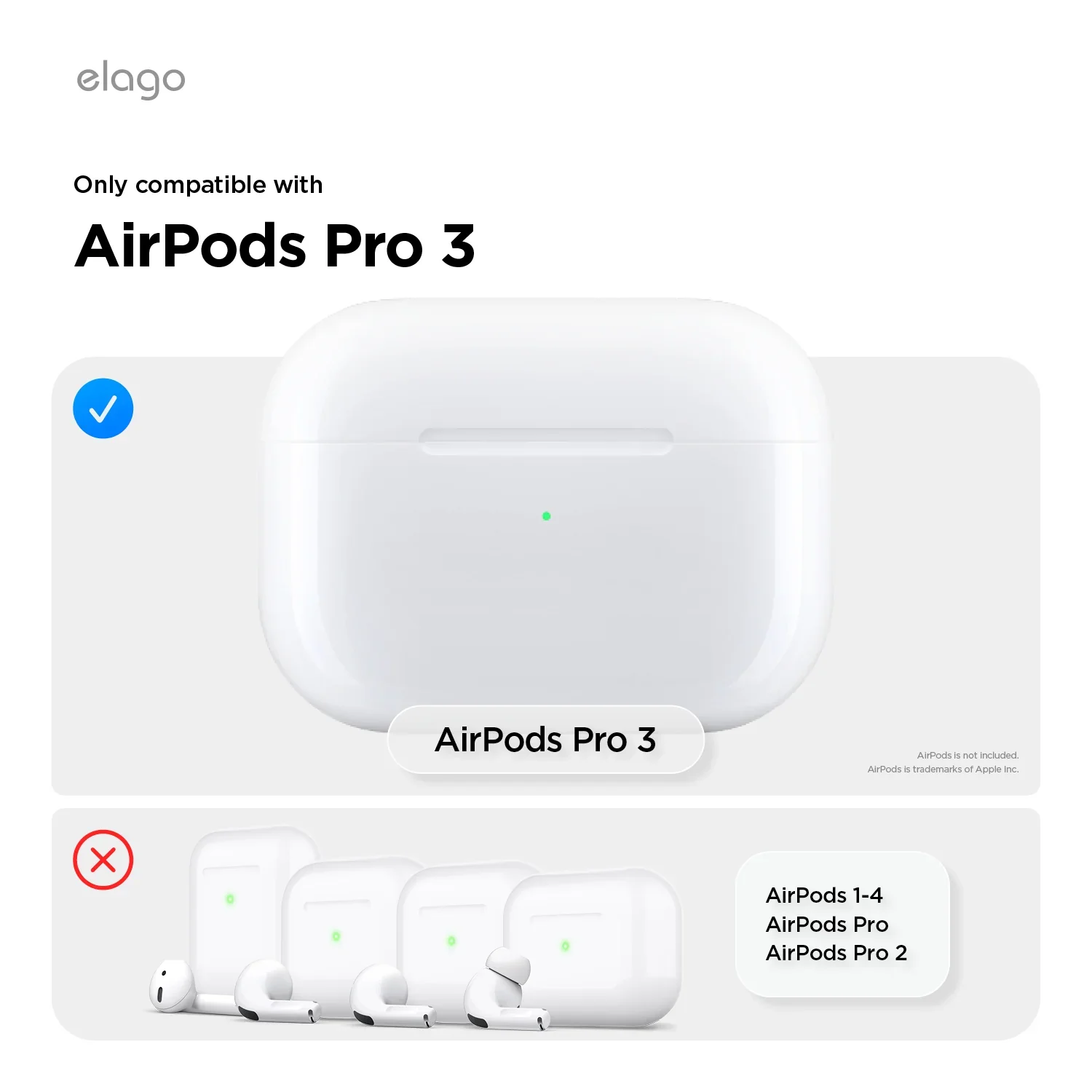 Elago Silicone Hang Case voor AirPods Pro (3e gen.) - Roze - Image 2
