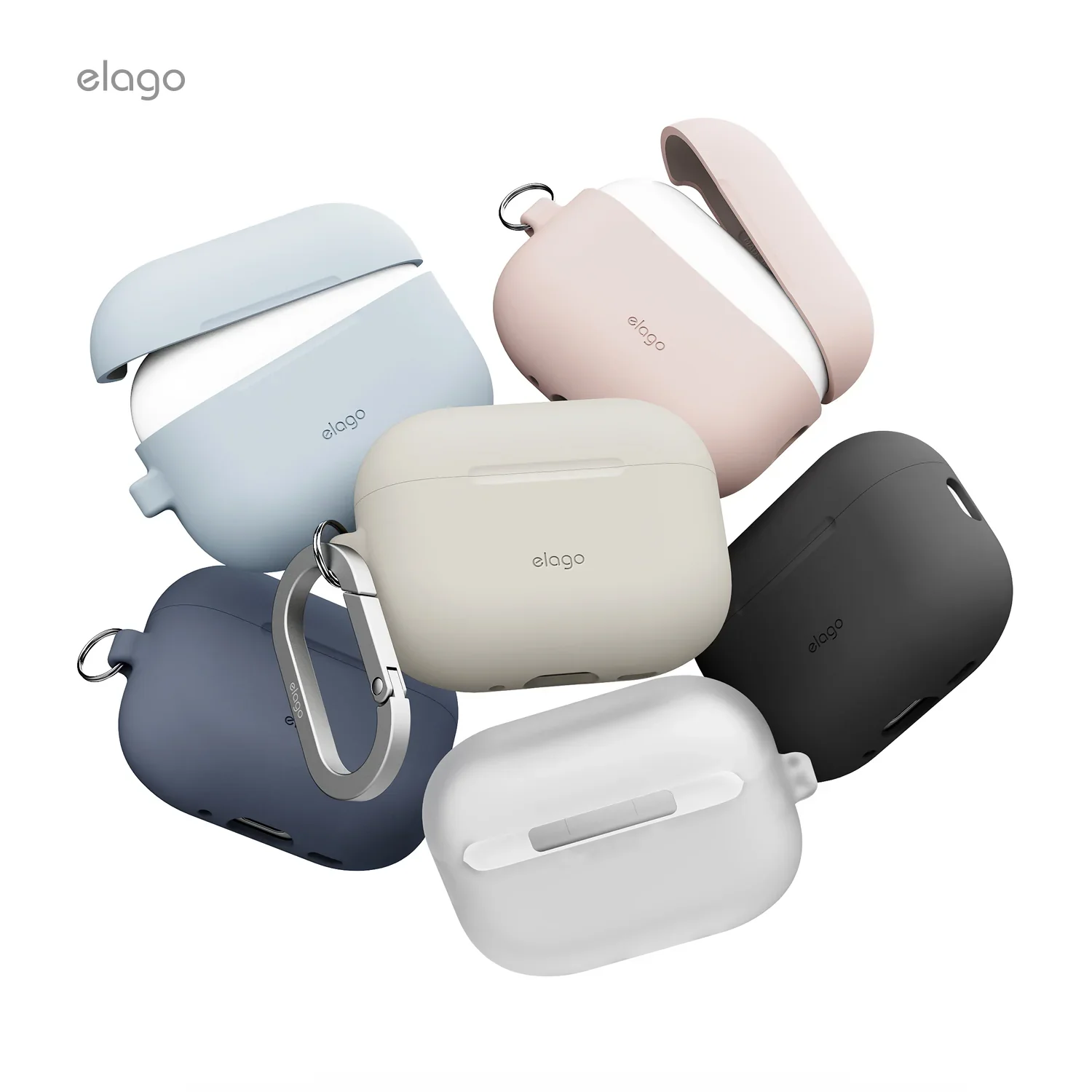 Elago Silicone Hang Case voor AirPods Pro (3e gen.) - Roze - Image 6