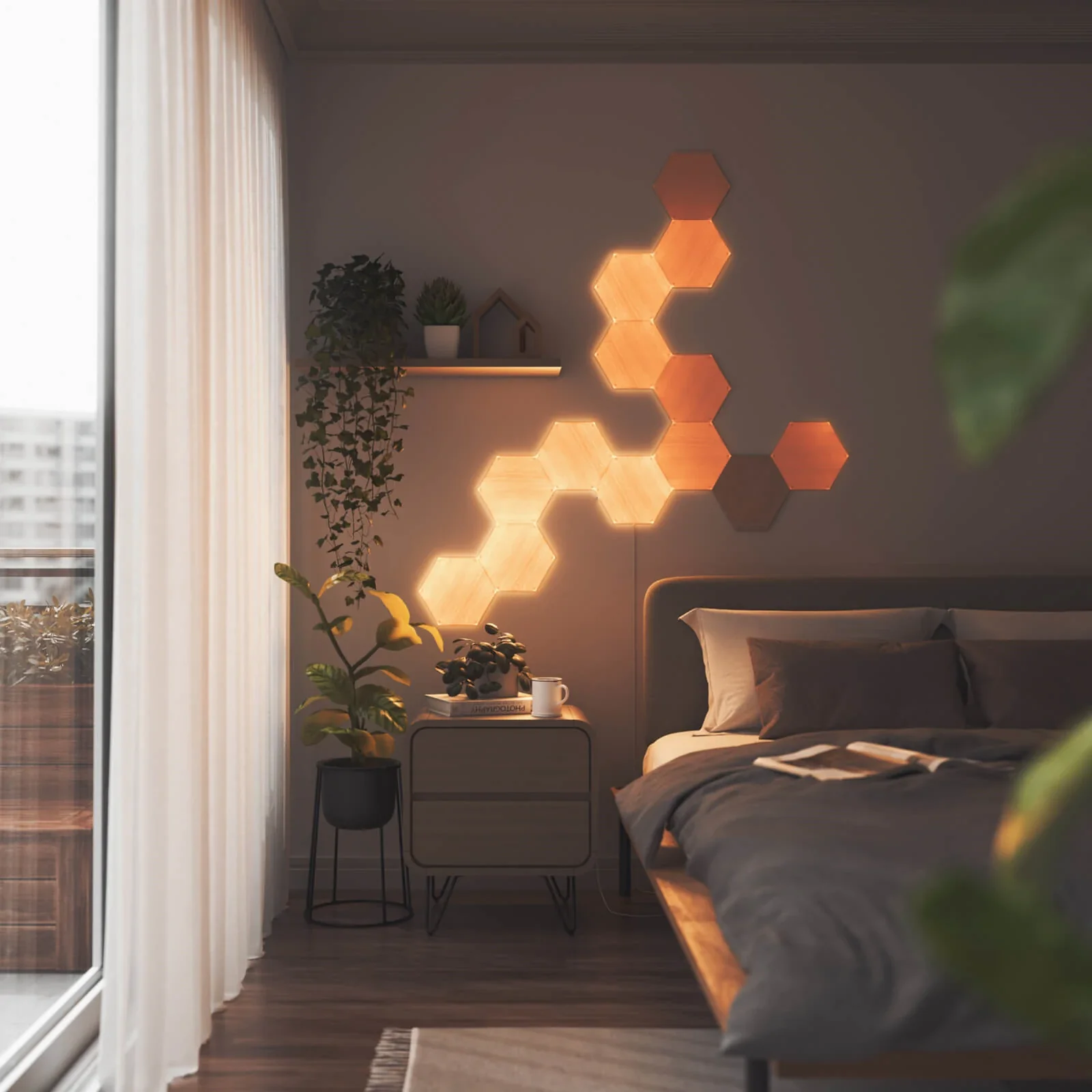 Nanoleaf Elements - Hexagons - Starter Kit - 7 panels - Image 2