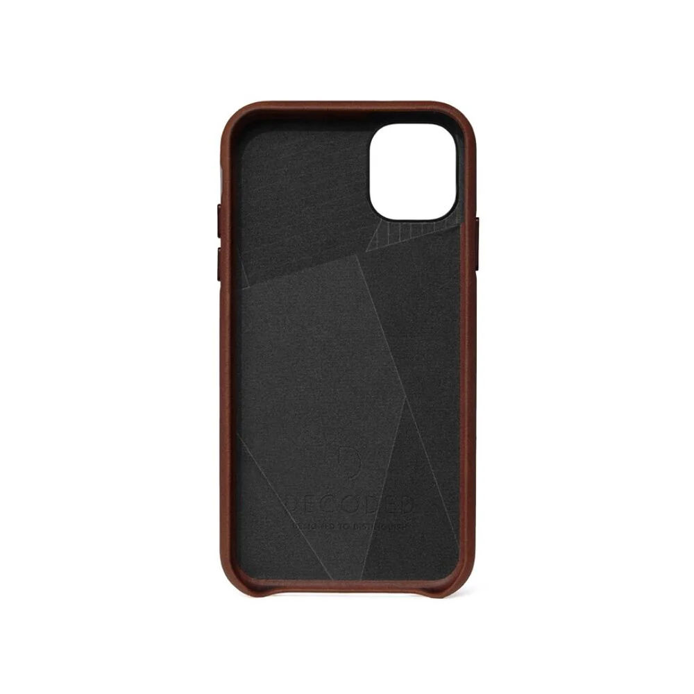 EOL Decoded Back Cover voor iPhone 11 Pro Max - Bruin