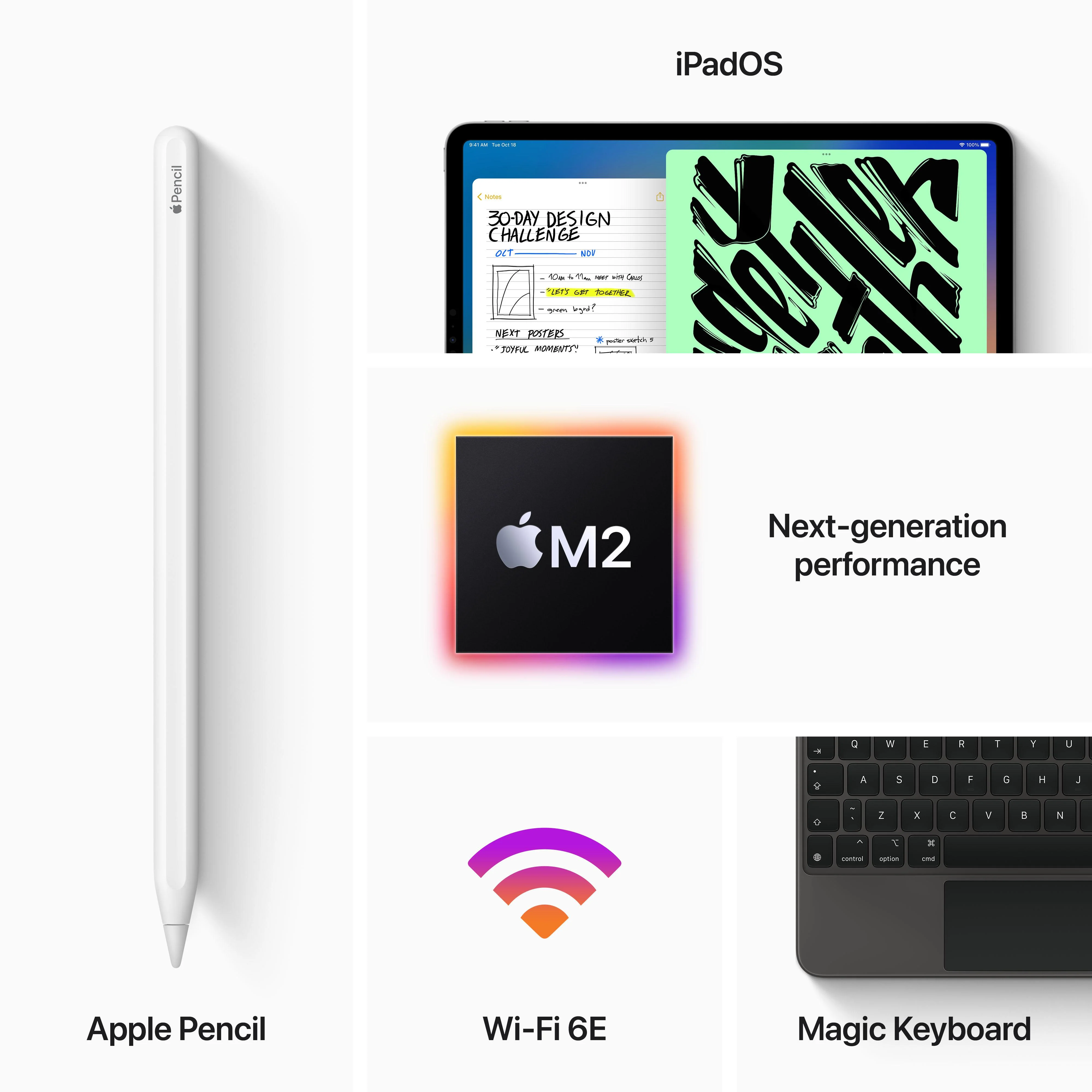 EOL [OPEN BOX] 11‑inch iPad Pro, Wi-Fi, 1 B, spacegrijs (4e generatie) - Image 6