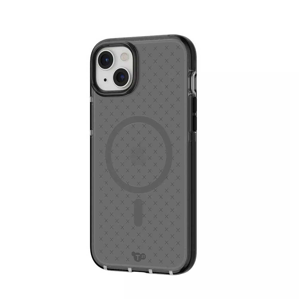 Tech21 Evo Check met MagSafe voor iPhone 15 Plus - Smokey/Black - Image 5