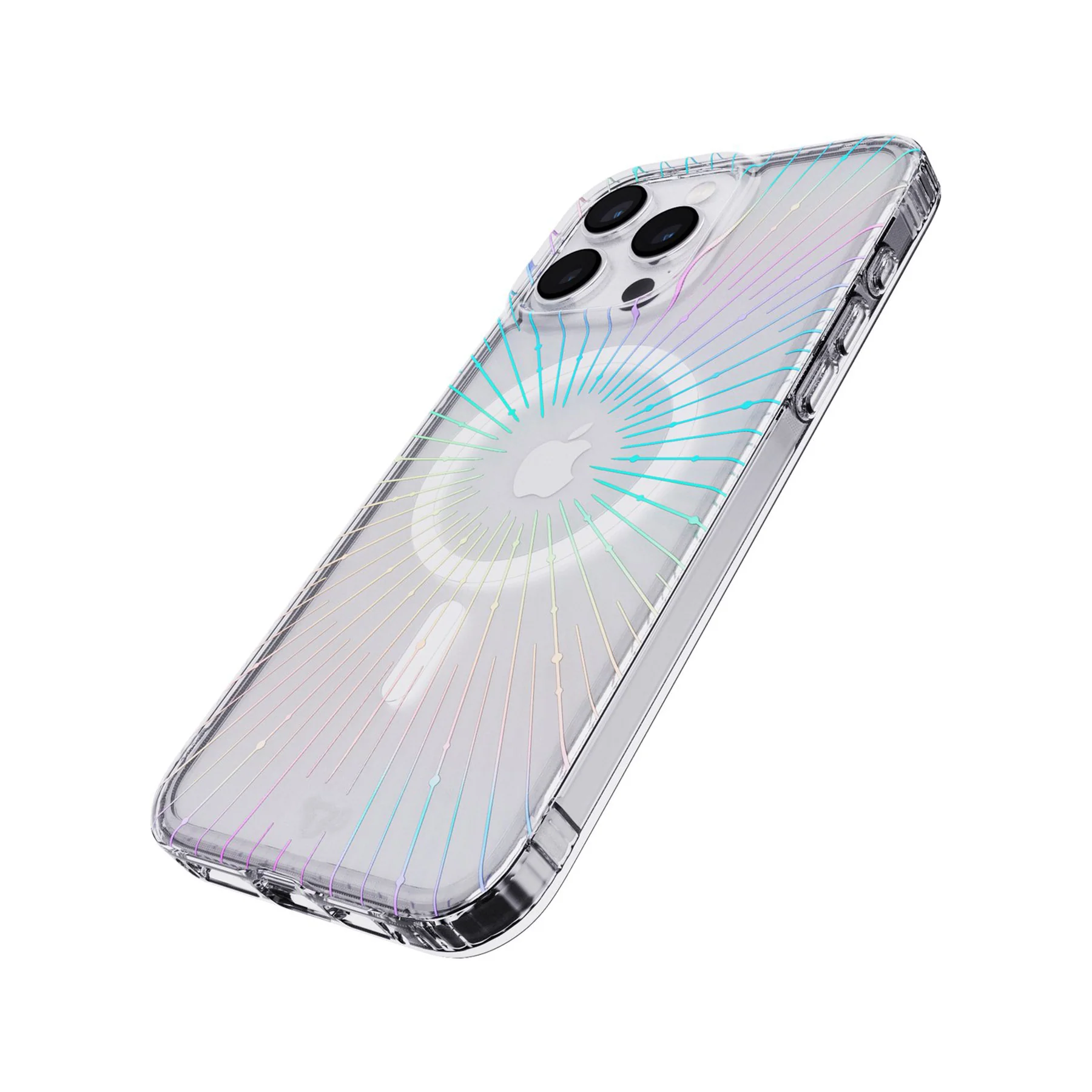 EOL Tech21 Evo Clear met MagSafe voor iPhone 15 Pro Max - Sparkle Solar - Image 4
