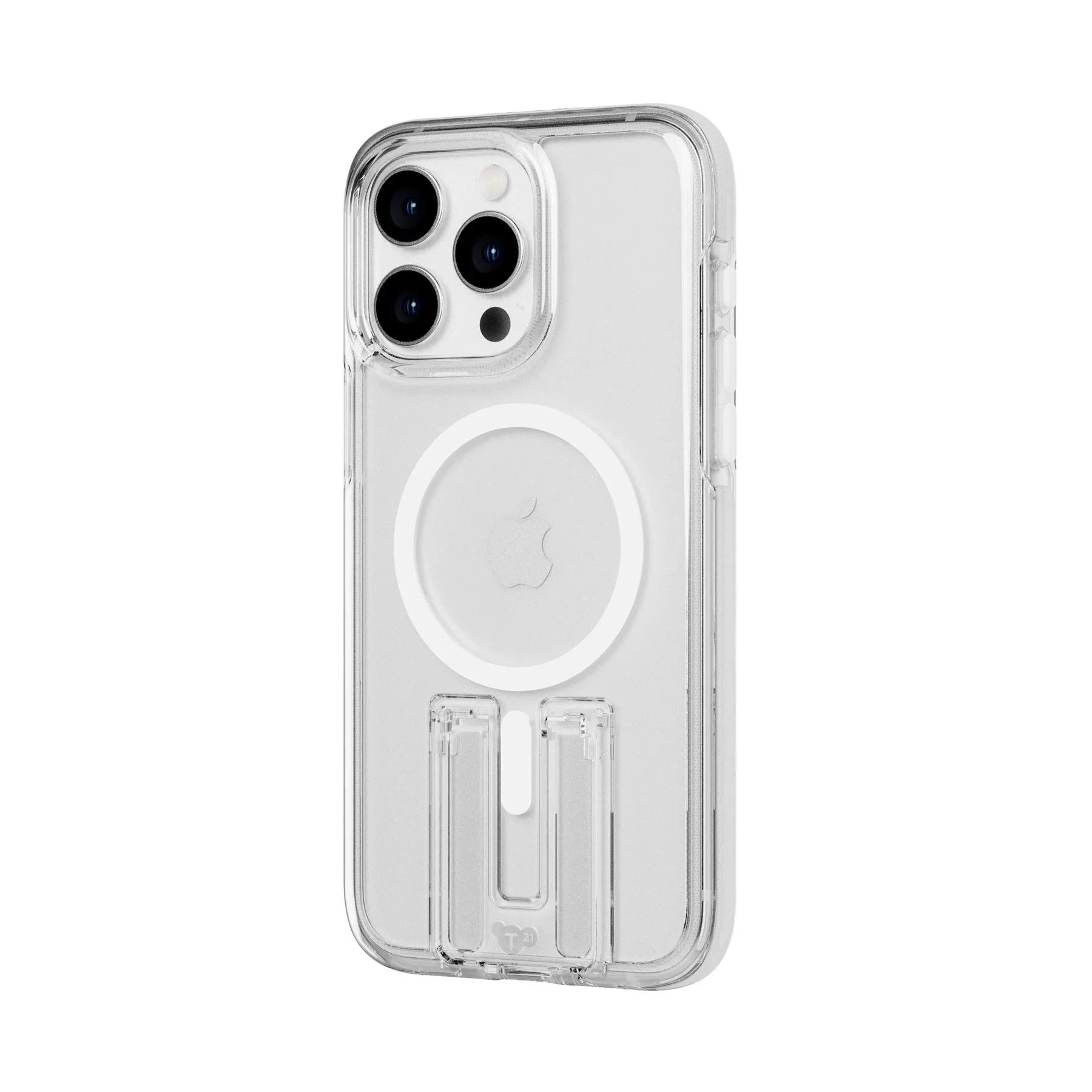 EOL Tech21 Evo Crystal met MagSafe voor iPhone 15 Pro Max - Transparant/Wit - Image 5