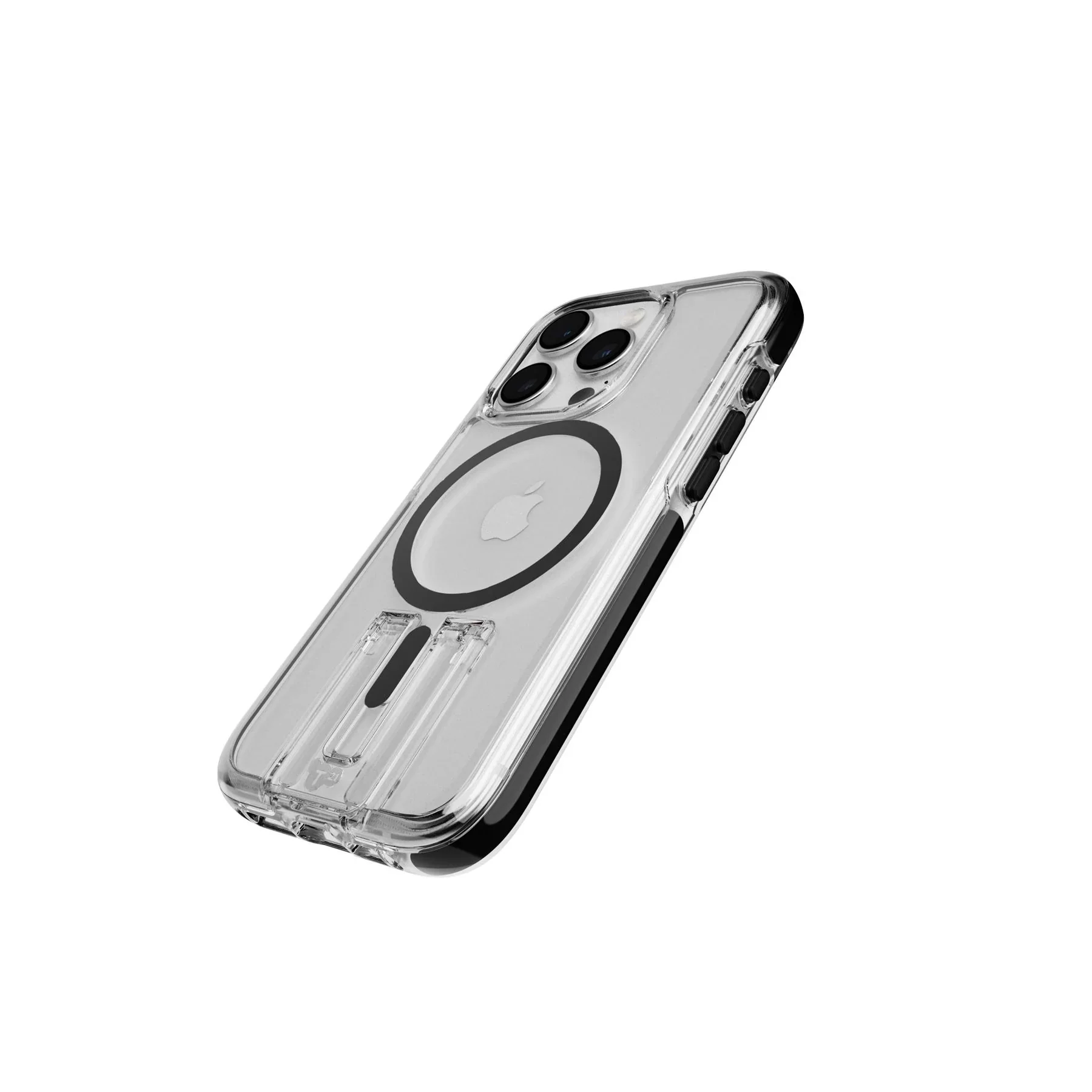 EOL Tech21 Evo Crystal met MagSafe voor iPhone 15 Pro - Transparant/Zwart - Image 3
