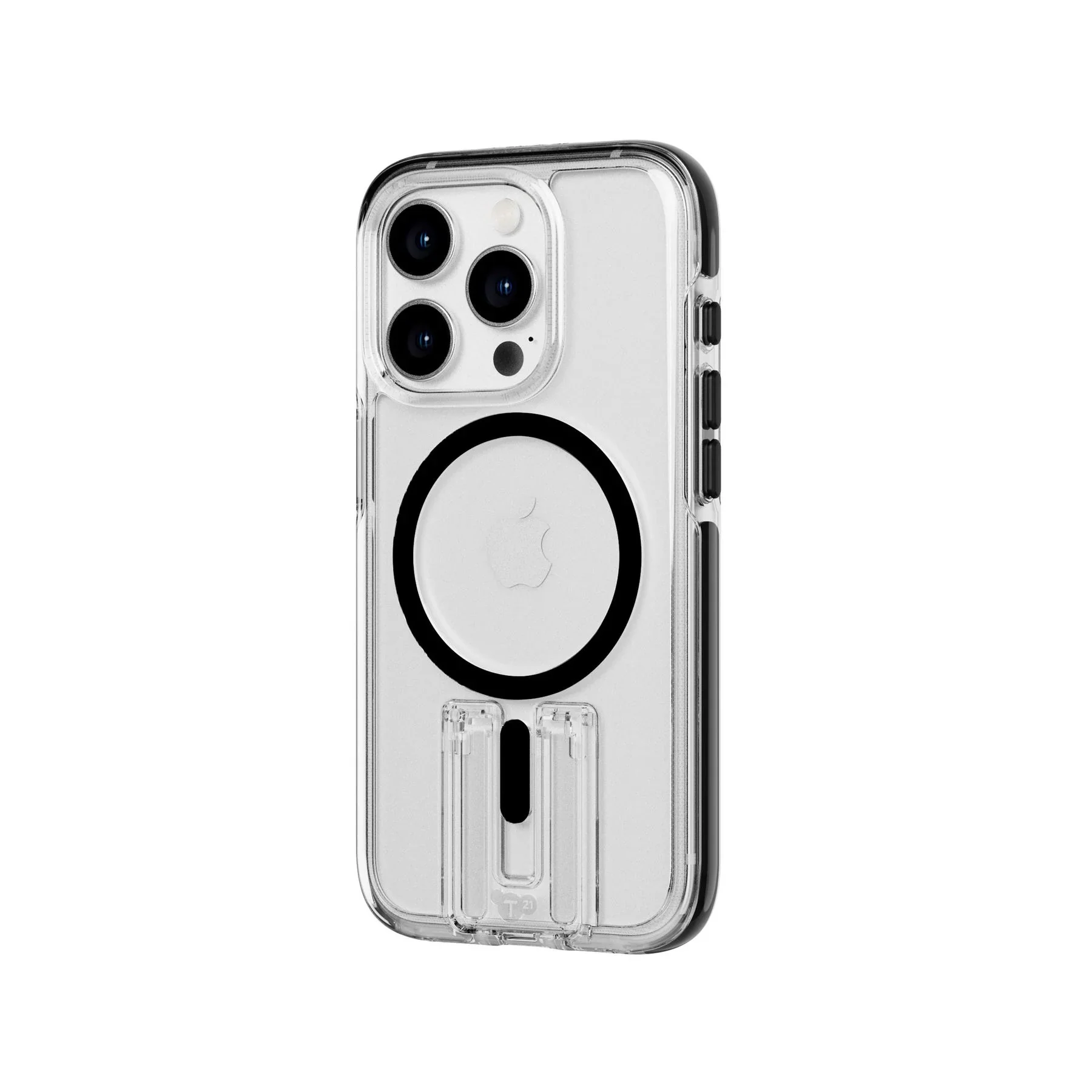 EOL Tech21 Evo Crystal met MagSafe voor iPhone 15 Pro - Transparant/Zwart - Image 5